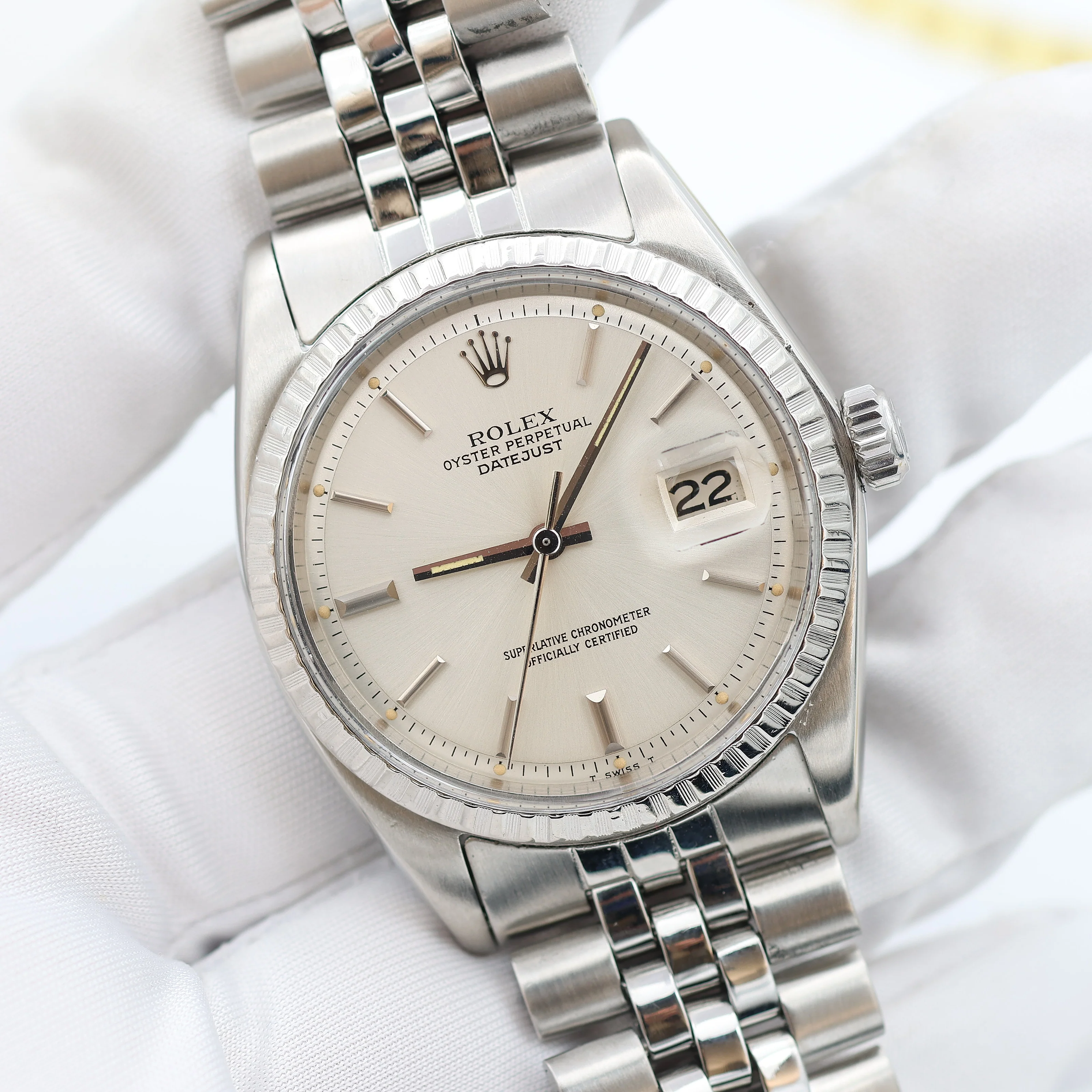 Rolex Datejust 36 ref. 1603 - Silver Dial (V I) - Jubilee bracelet - Image 2