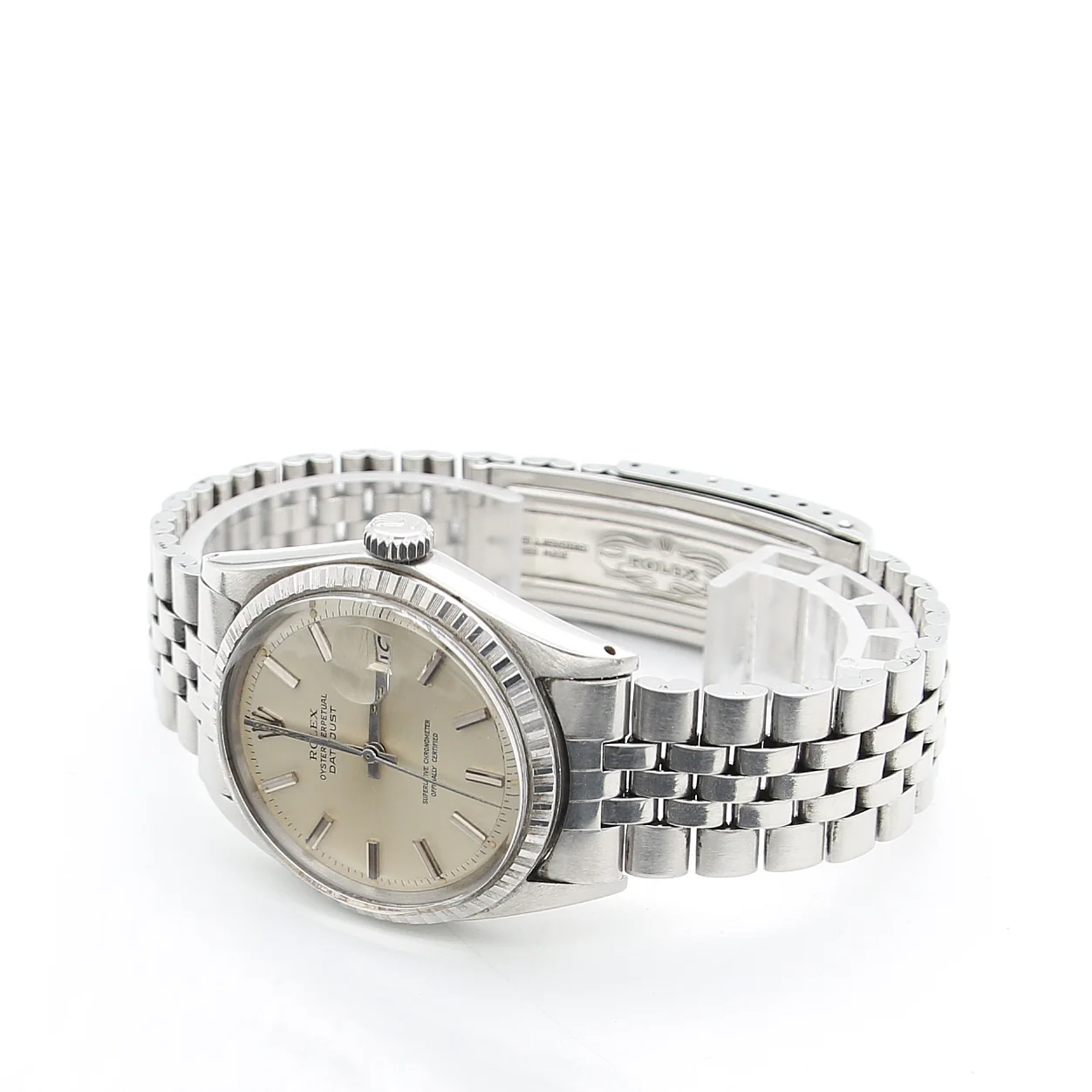 Rolex Datejust 36 ref. 1603 - Silver Dial (V III) - Jubilee - Full Set - Image 8