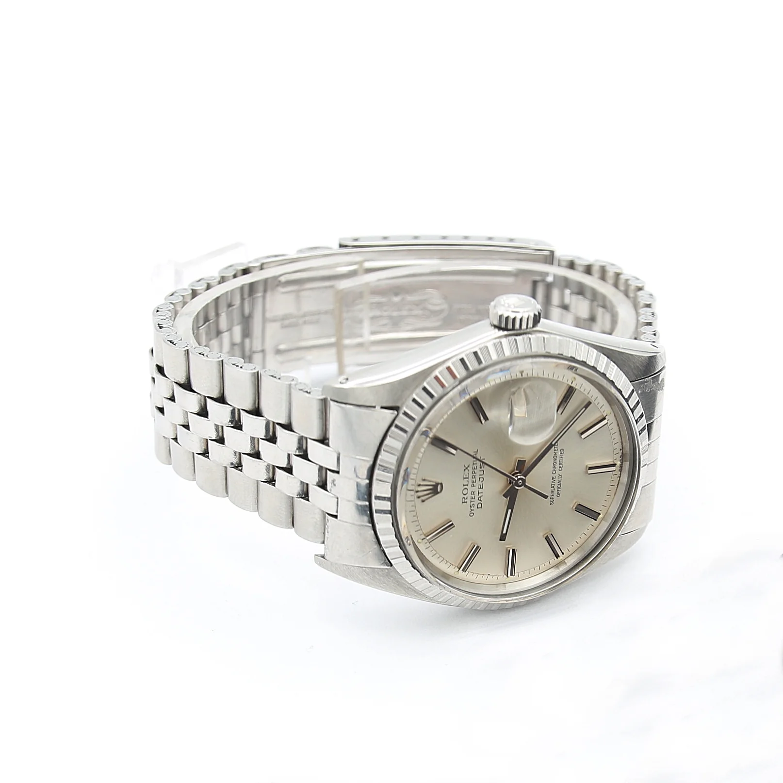 Rolex Datejust 36 ref. 1603 - Silver Dial (V II) - Jubilee bracelet - Image 4