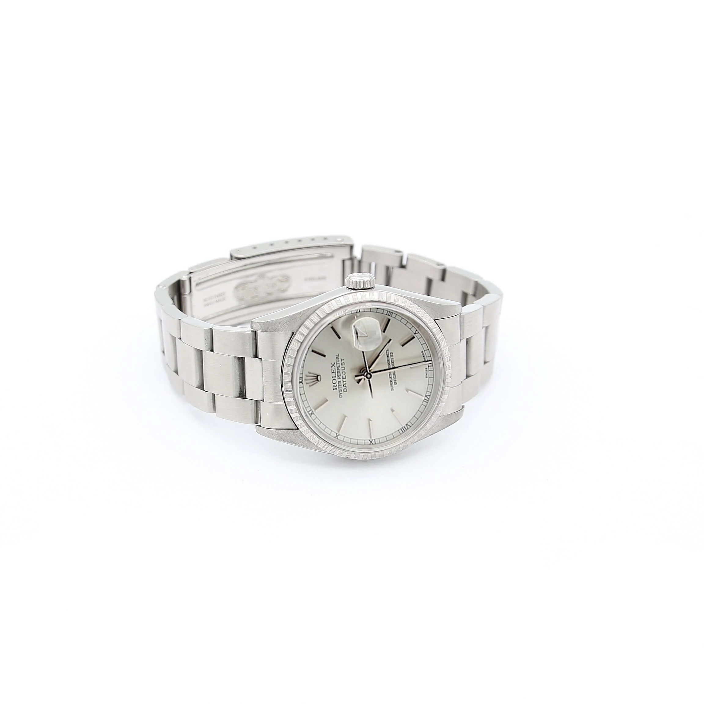 Rolex Datejust 36 ref. 16220 Silver Dial (circle hours dial) Oyster Bracelet - Image 5