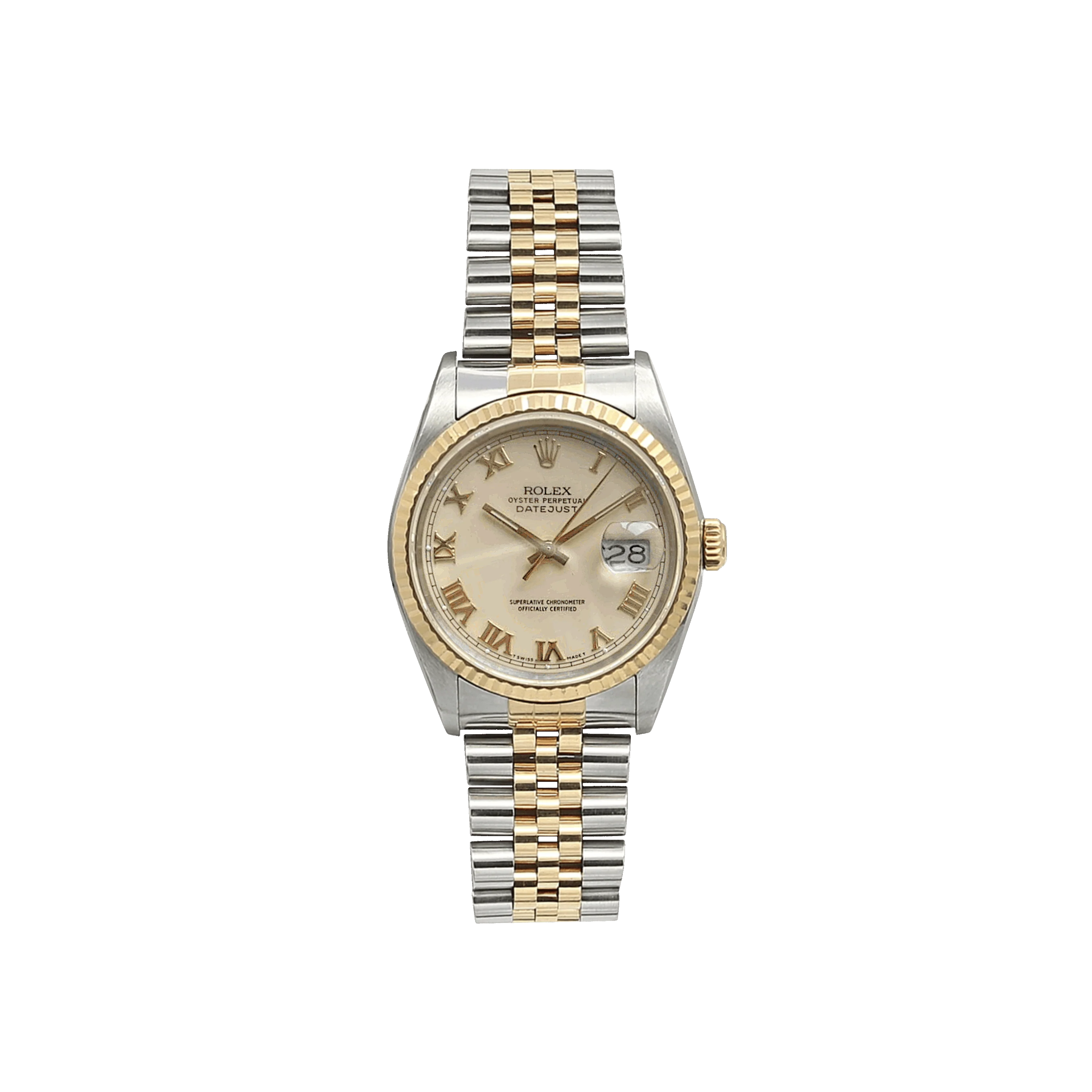 Rolex Datejust 36 ref. 16233 Cream Roman dial