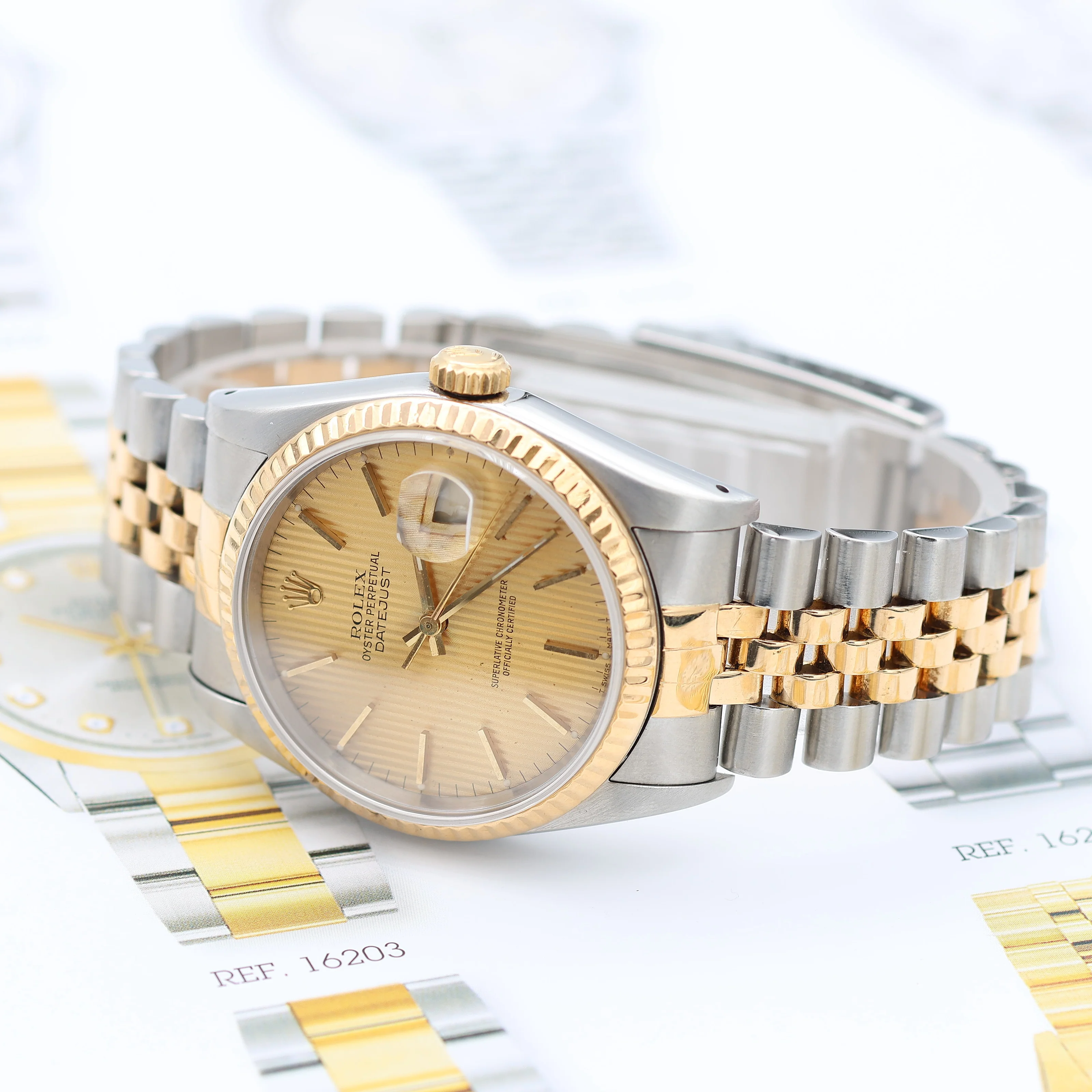 Rolex Datejust 36 ref. 16233 Tapestry dial - Jubilee Bracelet - Full Set - Image 8