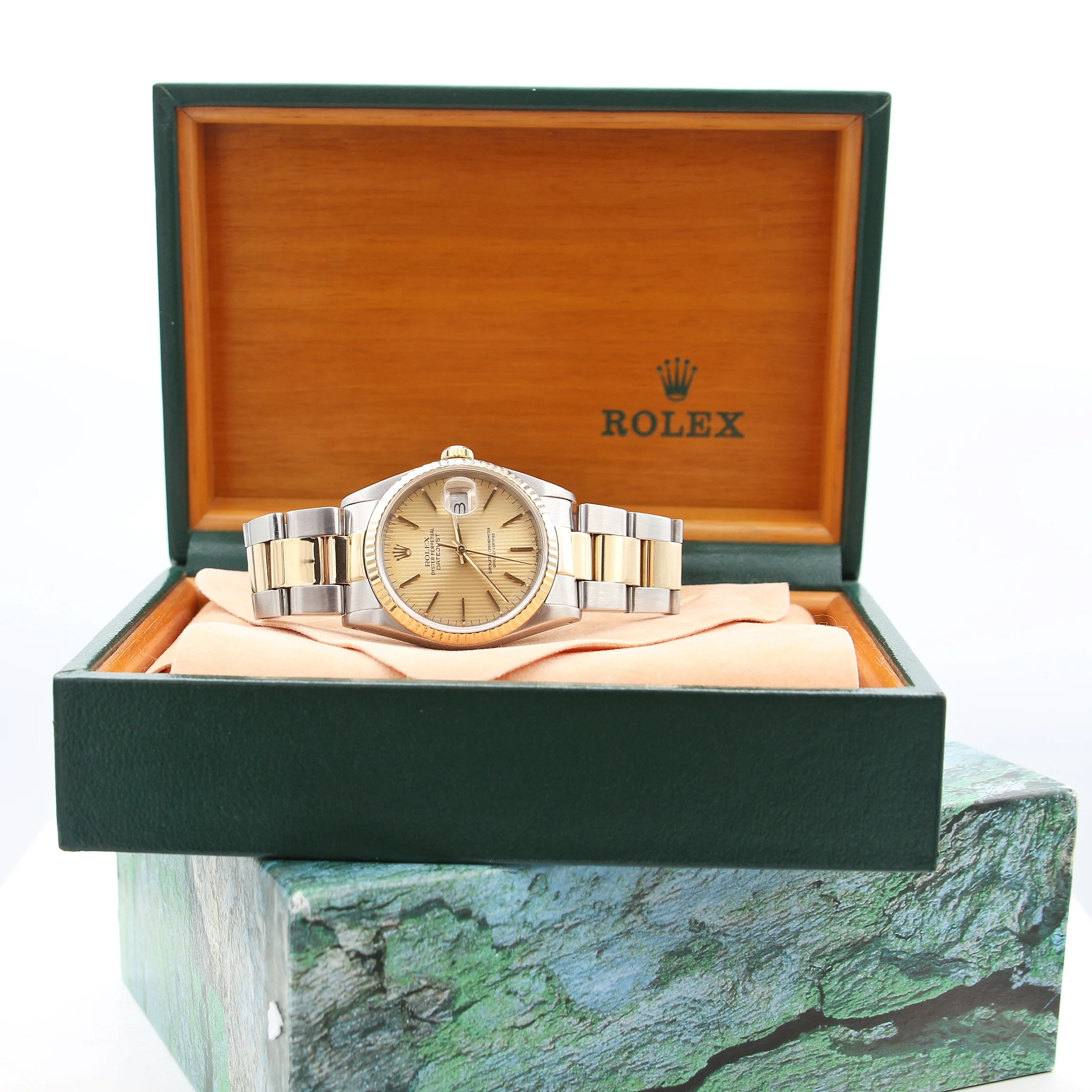 Rolex Datejust 36 ref. 16233 Tapestry dial - Oyster Bracelet - Full Set - Image 2