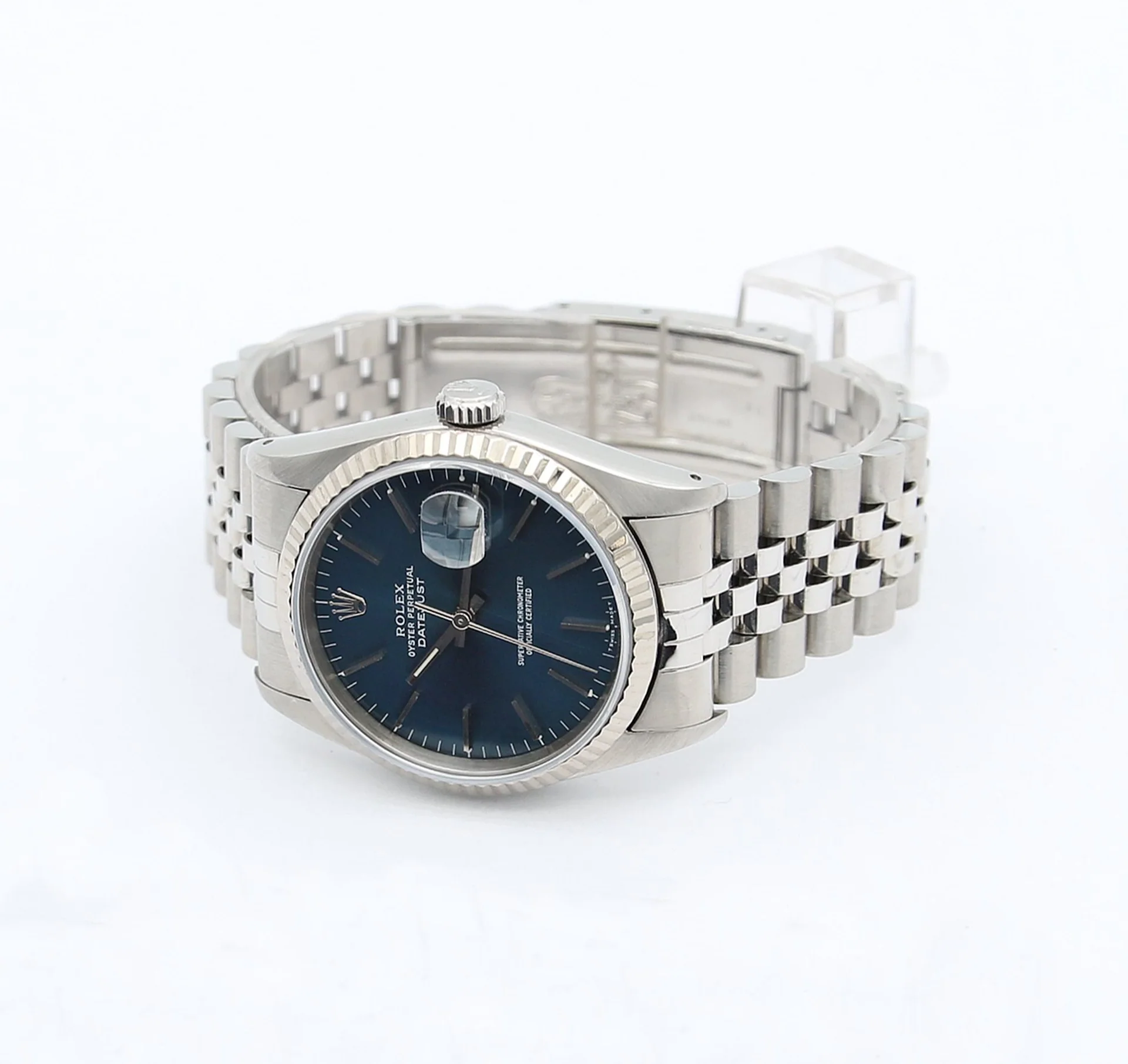 Rolex Datejust 36 ref. 16234 Blue Soleil Dial - Image 3