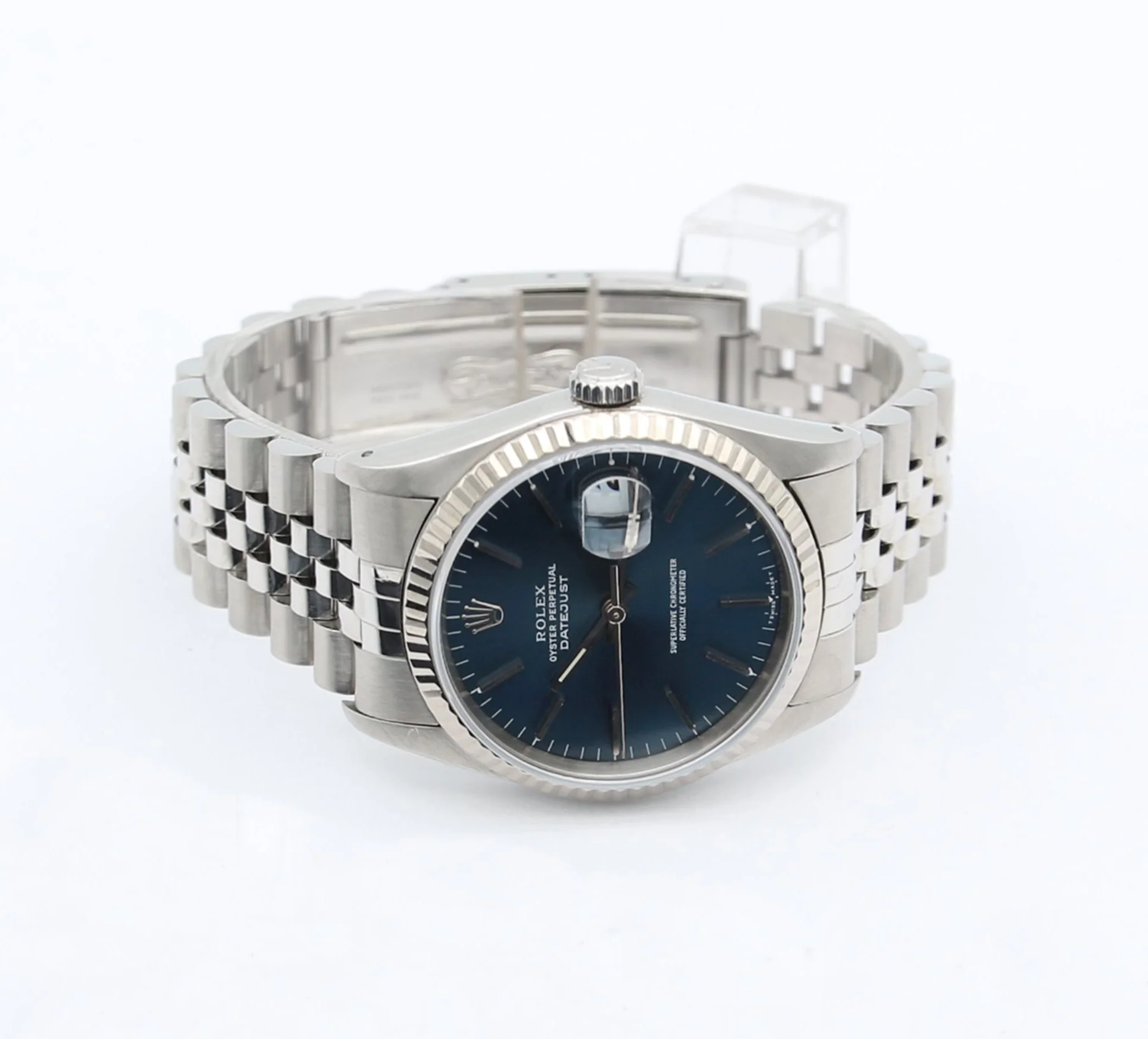 Rolex Datejust 36 ref. 16234 Blue Soleil Dial - Image 4