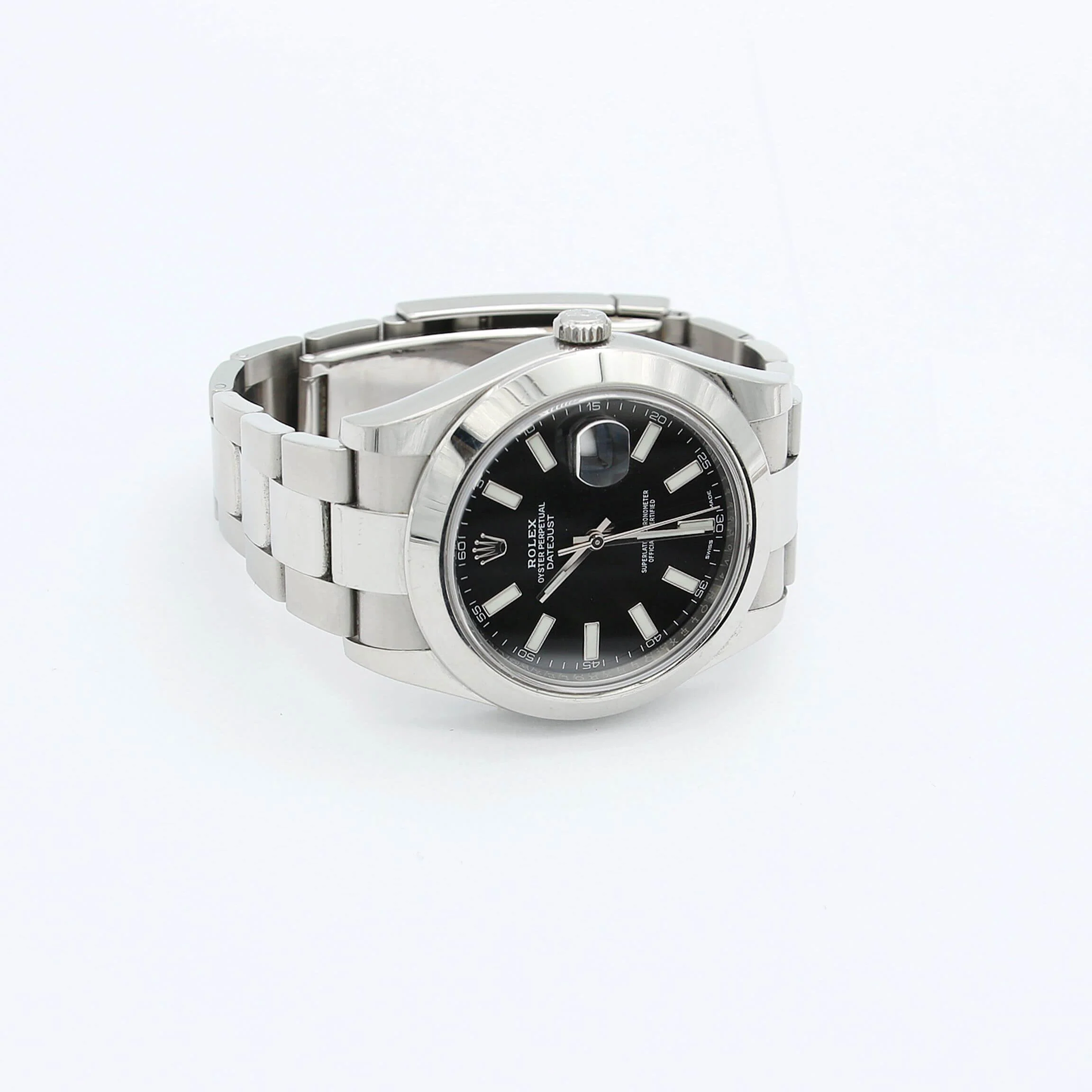 Rolex Datejust 41 ref. 116300 Black Dial - Oyster Bracelet - Full Set - Image 7
