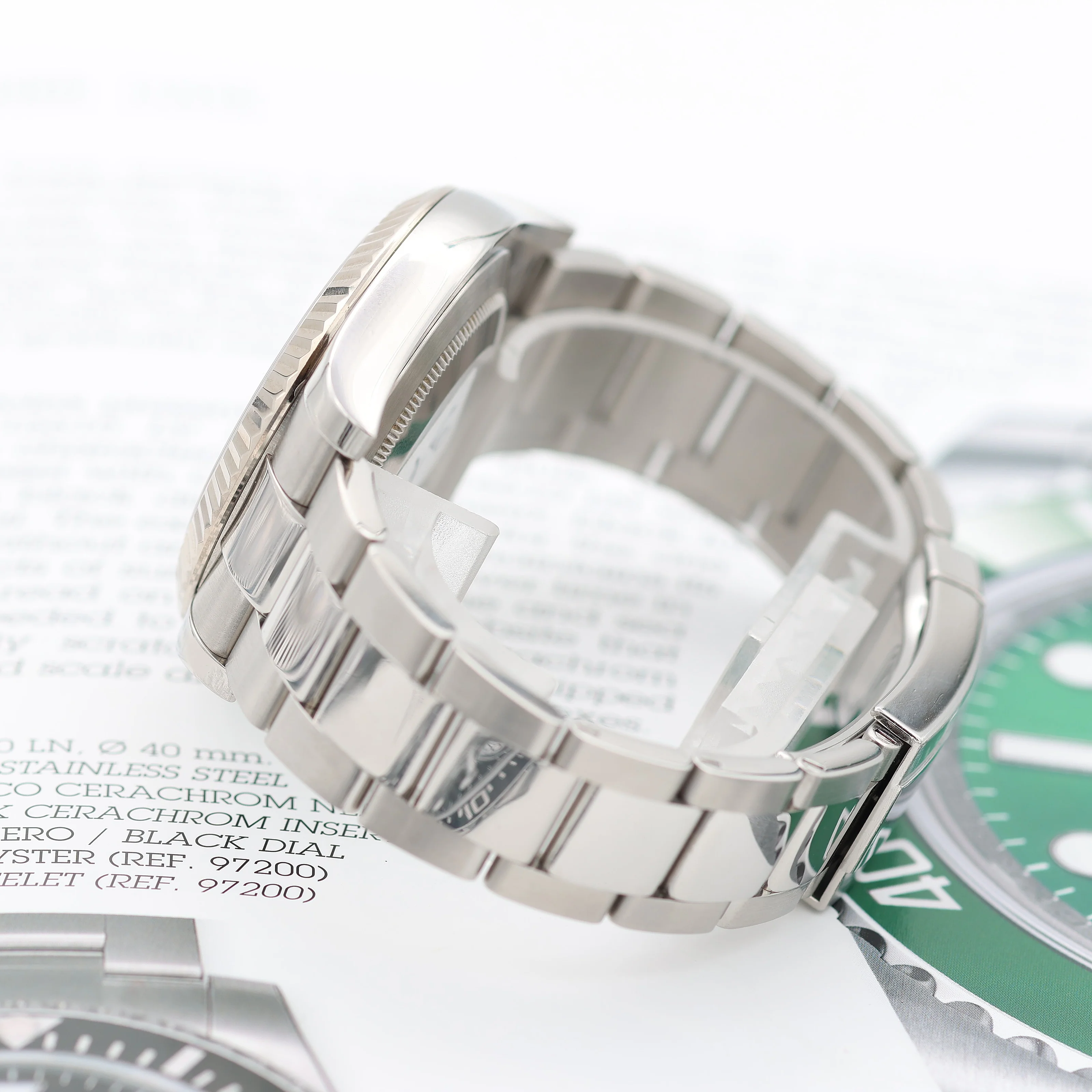 Rolex Datejust II ref. 116334 White Dial Oyster Bracelet - Full Set - Image 11