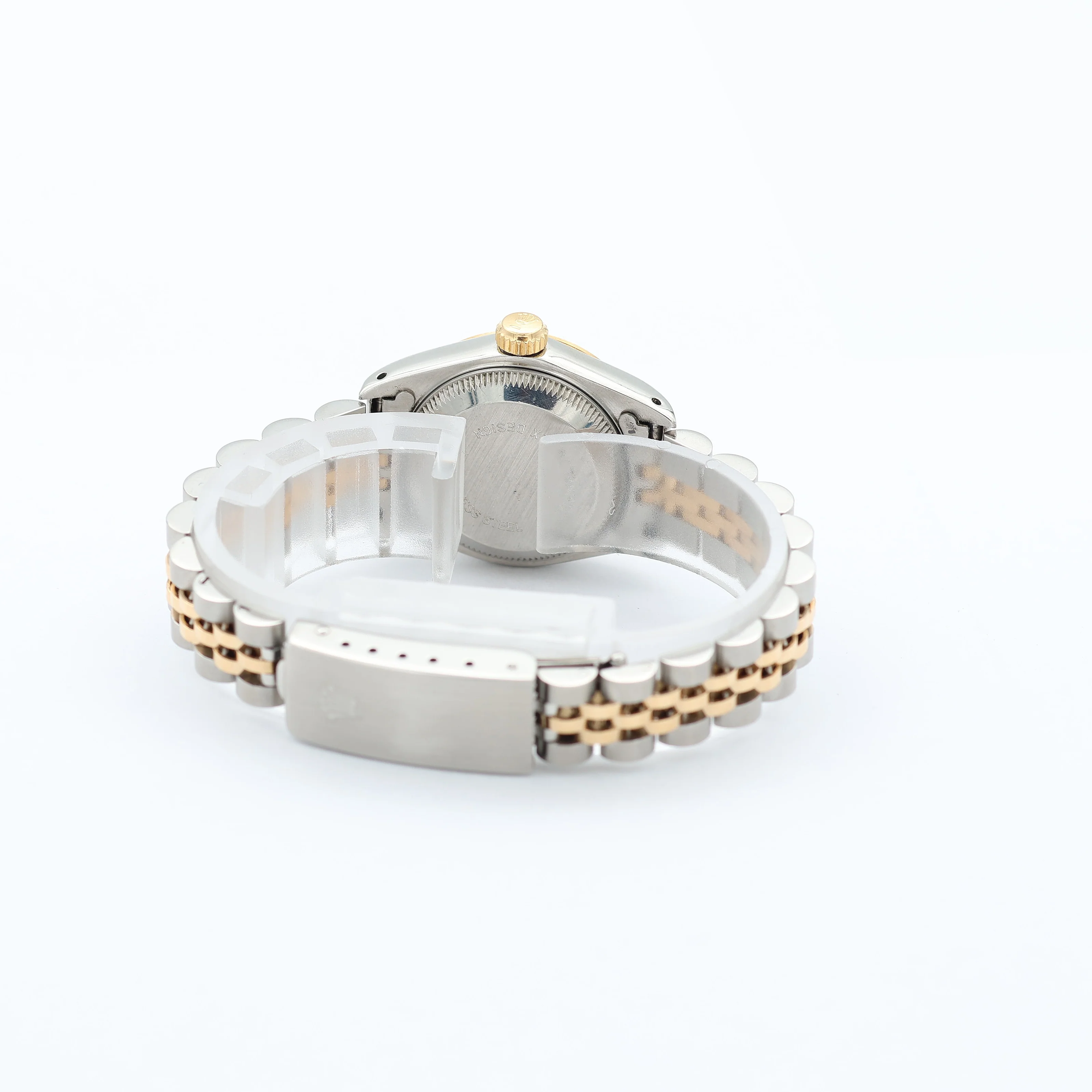 Rolex Datejust Lady ref. 69173 - Champagne Diamonds Dial - Jubilee - Full Set - Image 10