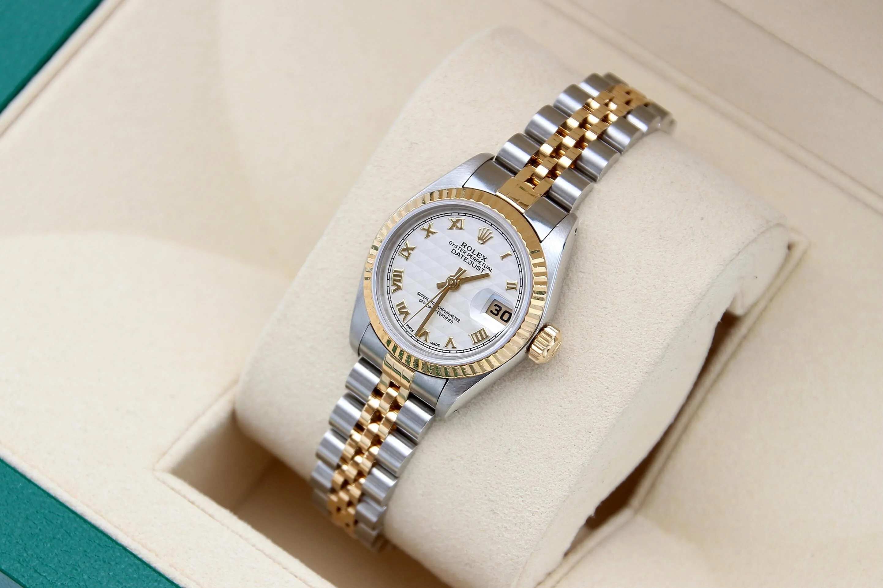 Rolex Datejust Lady ref. 69173 Pyramid Dial - Image 2