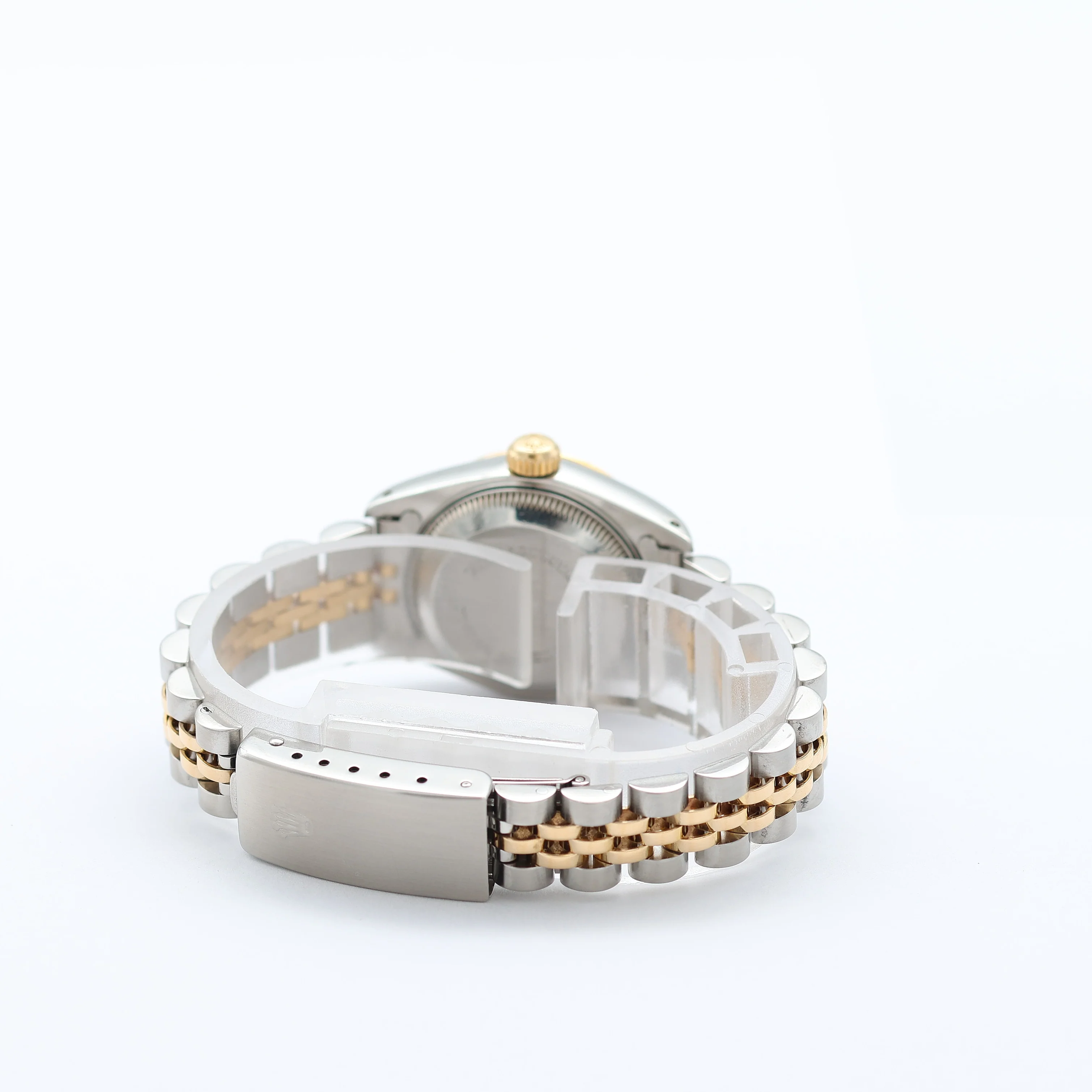 Rolex Datejust Lady ref. 69173 Steel/Gold- Jubilee Bracelet - Black Dial with Golden Indexes - Image 11