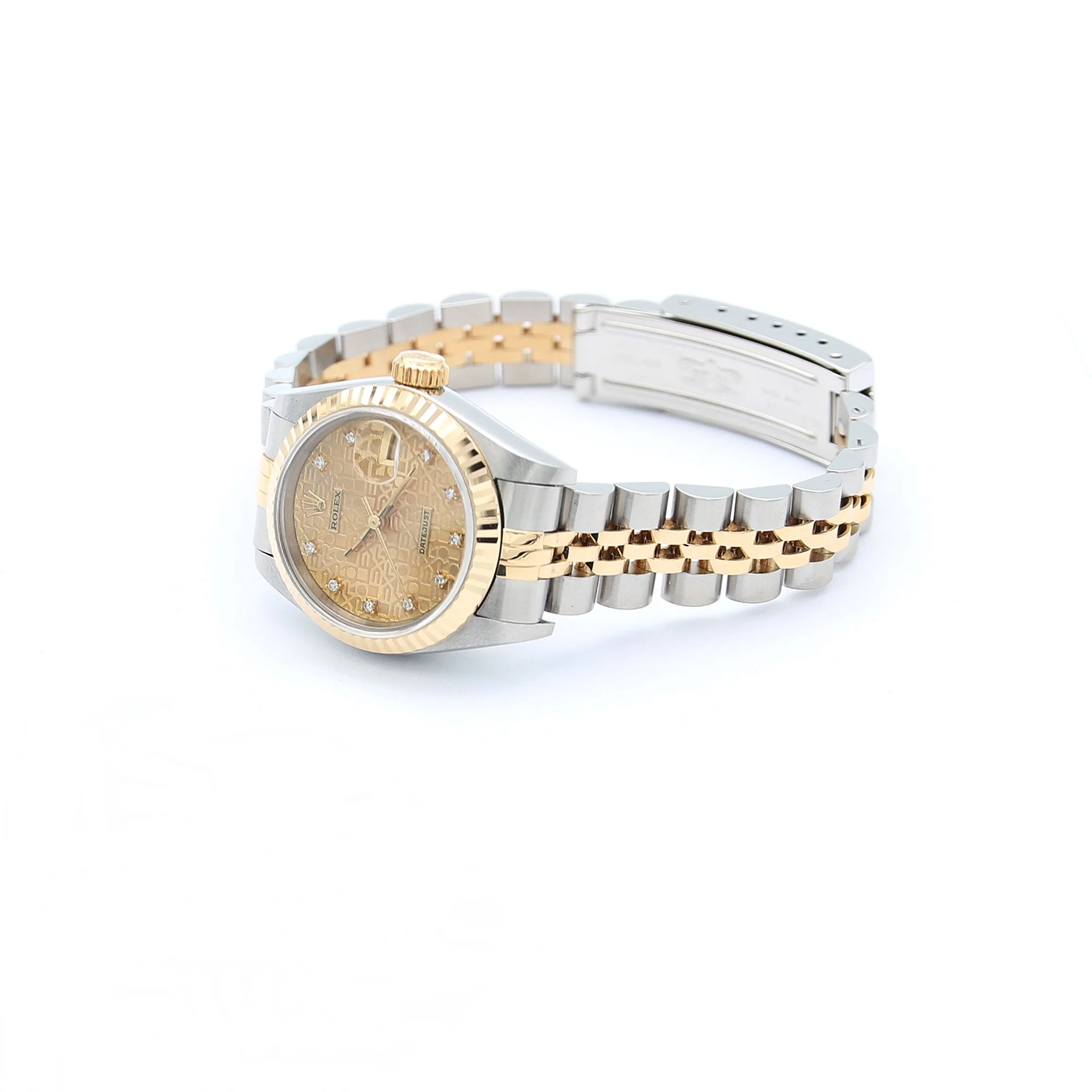 Rolex Datejust Lady ref. 69173 Steel/Gold - Jubilee Bracelet - Champagne Millennary Diamonds - Image 6