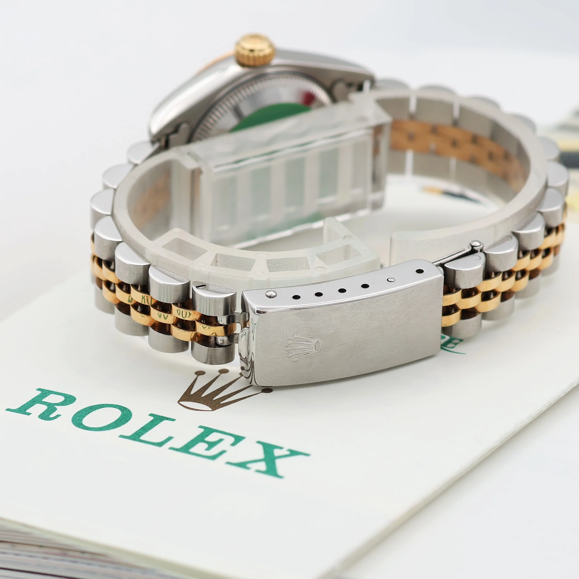 Rolex Datejust Lady ref. 69173 Steel/Gold - White Dial with Diamonds - Image 16