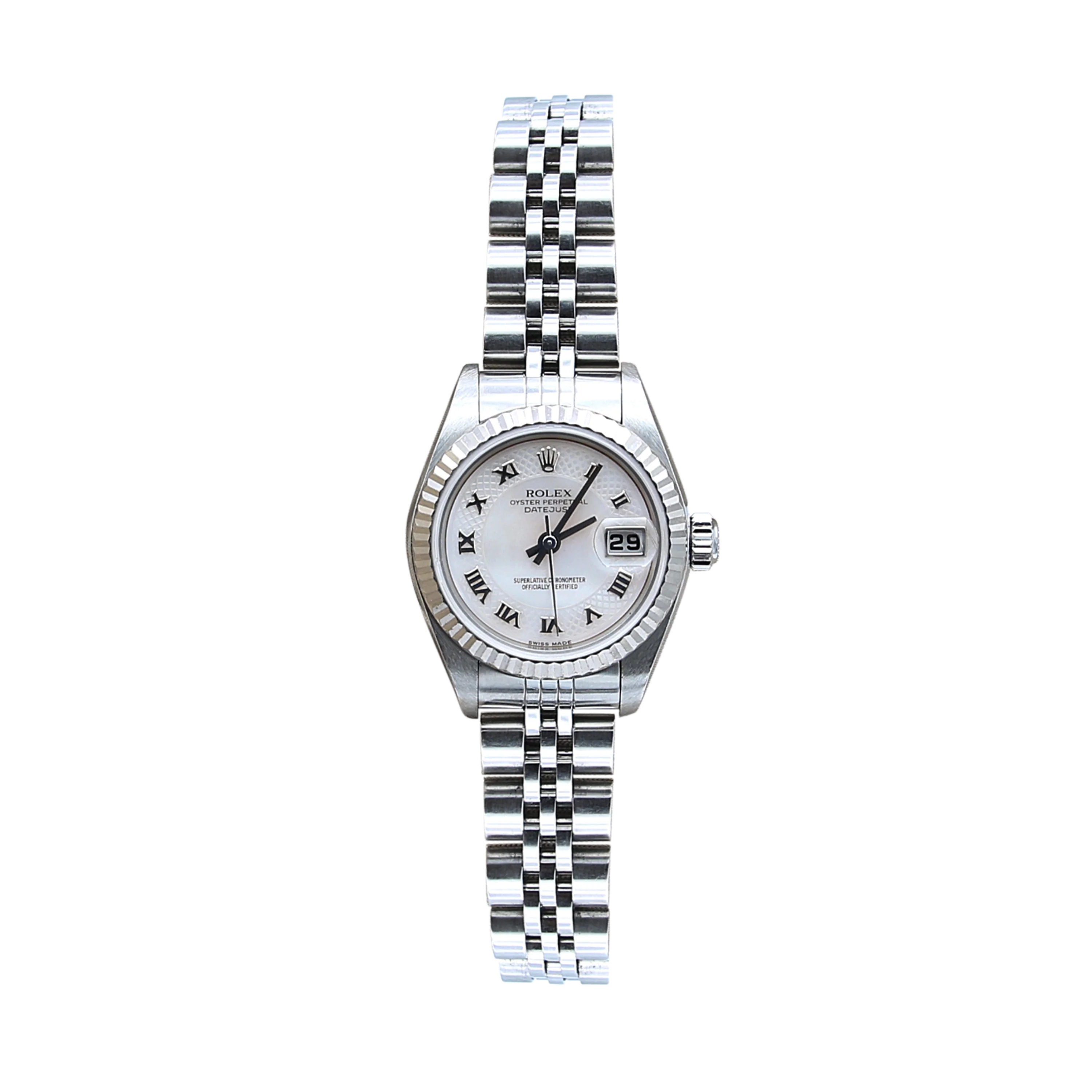 Rolex Datejust Lady ref. 69174 Jubilee bracelet - MOP Dial - Image 2