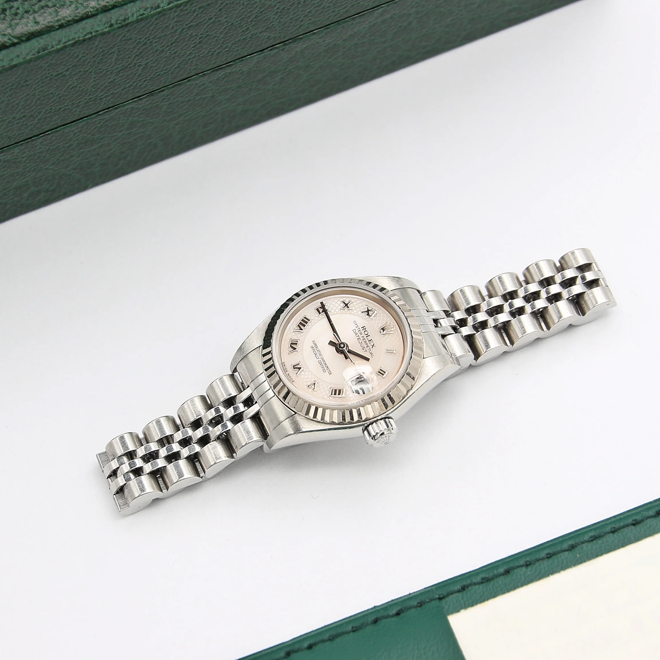 Rolex Datejust Lady ref. 69174 Jubilee bracelet - MOP Dial - Image 3
