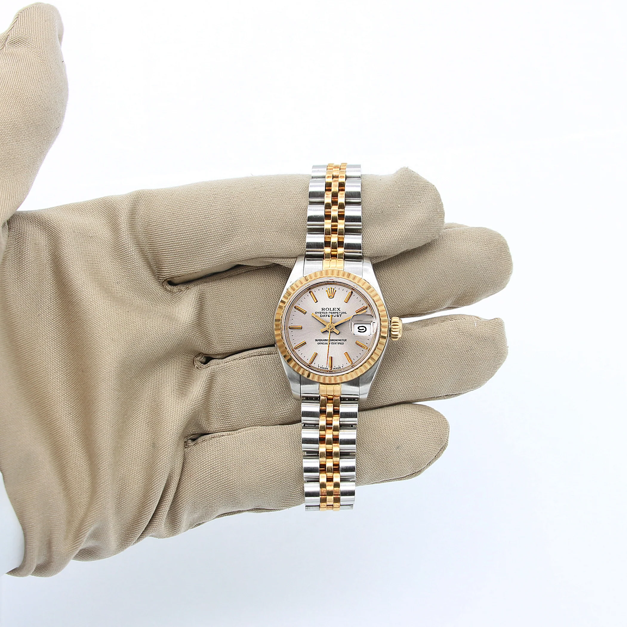Rolex Datejust Lady ref. 79173 Steel/Gold - Jubilee Bracelet - Silver Dial - Image 4
