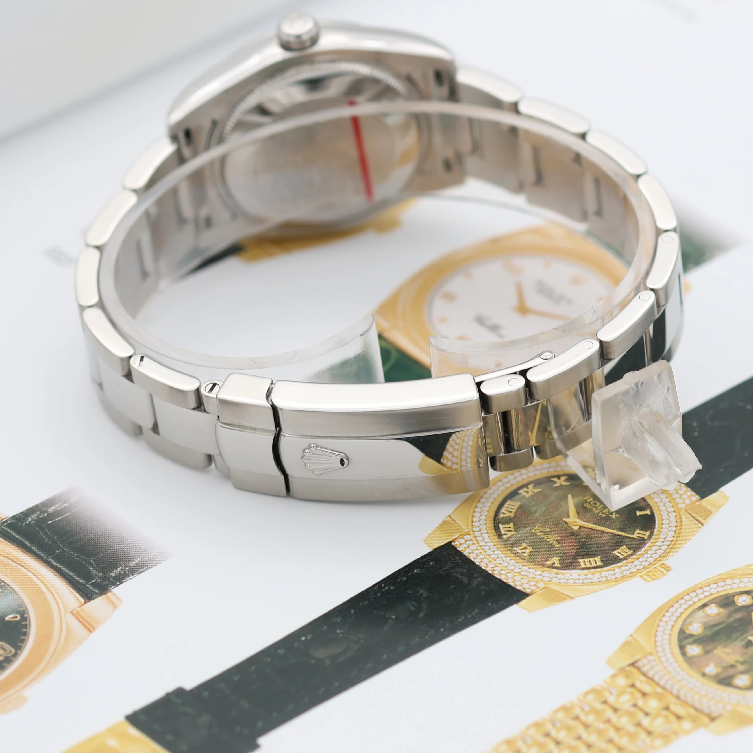 Rolex Datejust Mid-size ref. 178240 - Silver Dial - Full Set - Image 12