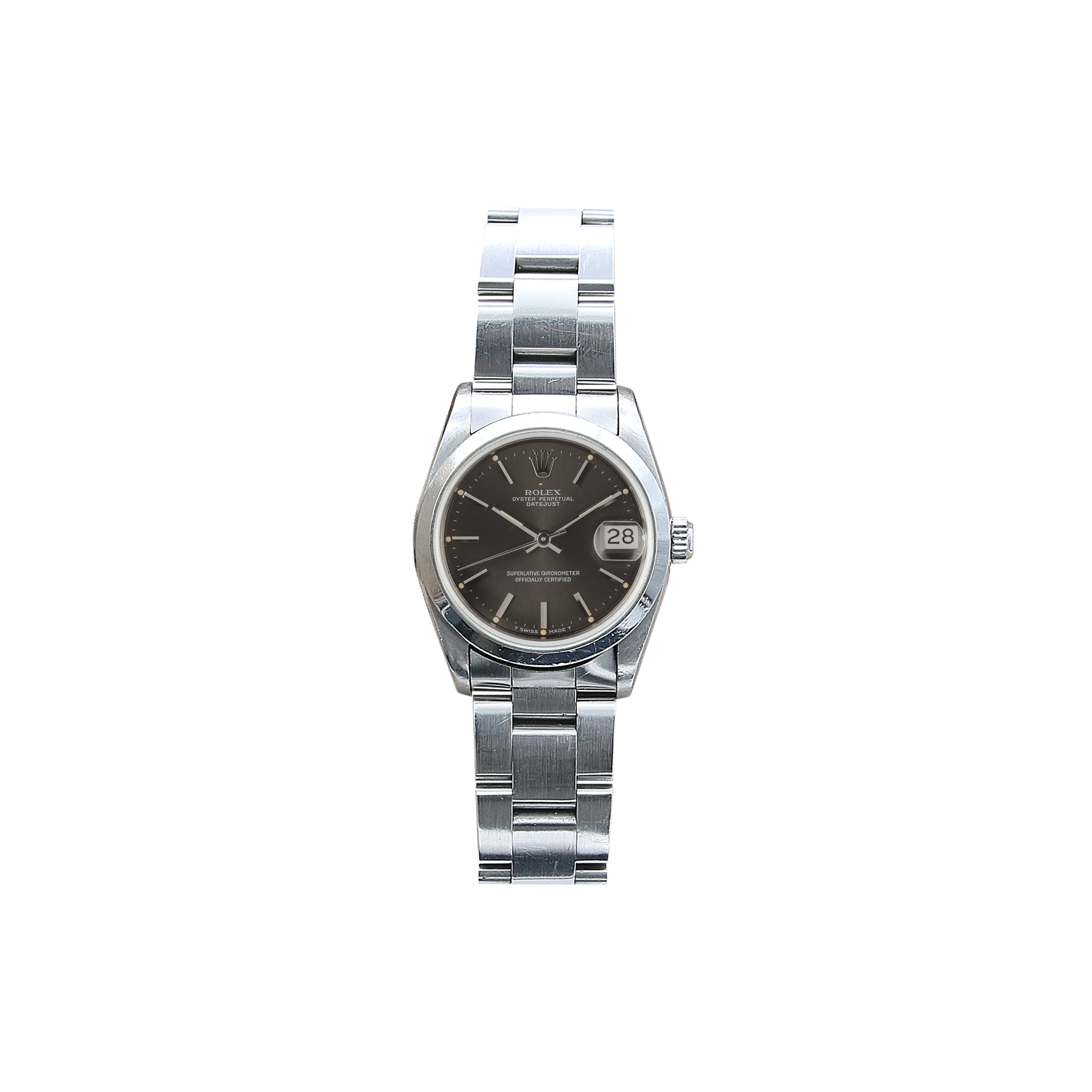 Rolex Datejust Midsize ref. 68240 Dark Grey Dial - Full Set