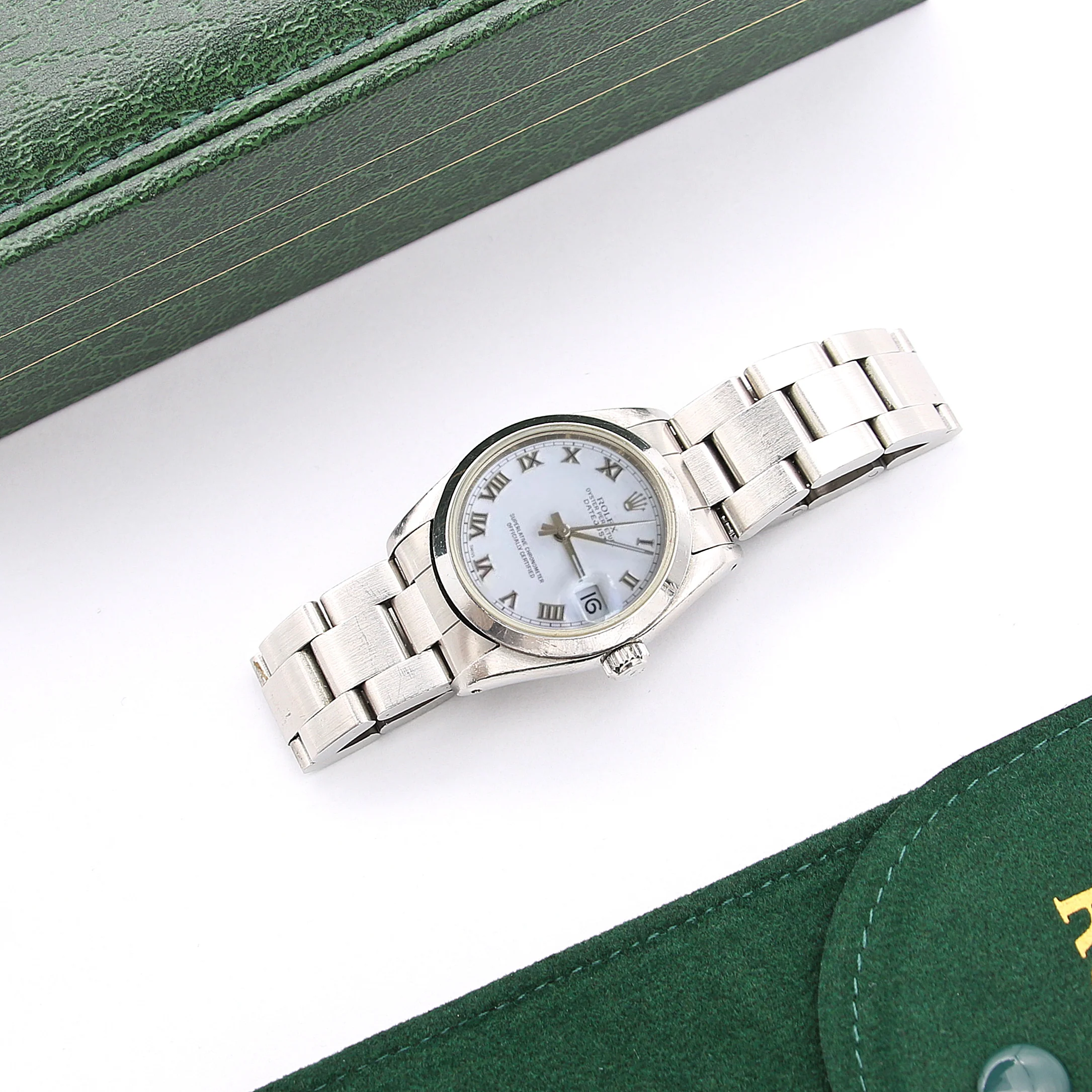 Rolex Datejust Midsize ref. 68240 White Roman Numbers dial - Full Set - Image 2