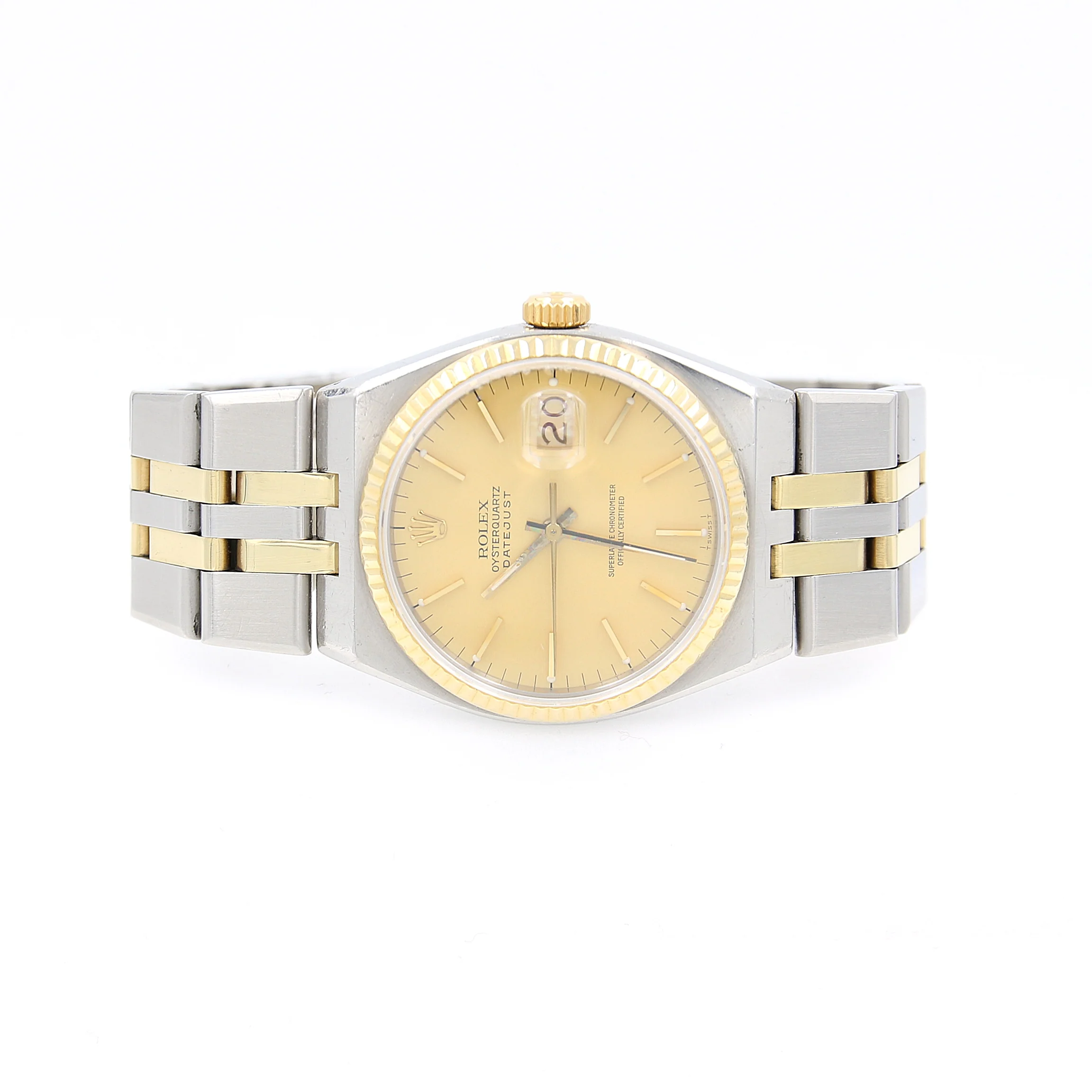 Rolex Datejust Oyster-Quartz ref.17013 Champagne Dial Oyster Bracelet - Image 2