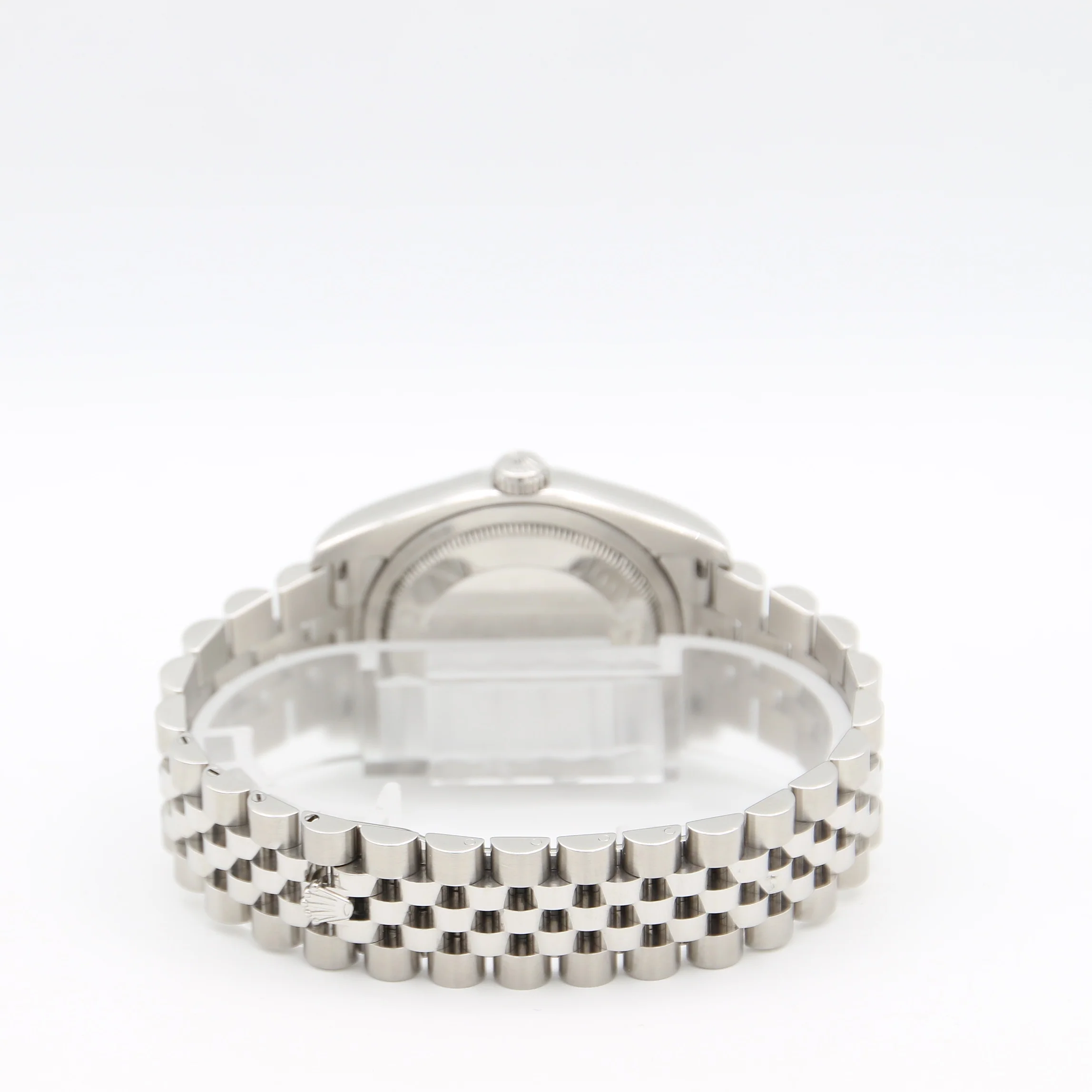 Rolex Datejust ref. 116200 Black Roman Dial - Jubilee Bracelet - Full Set - Image 9