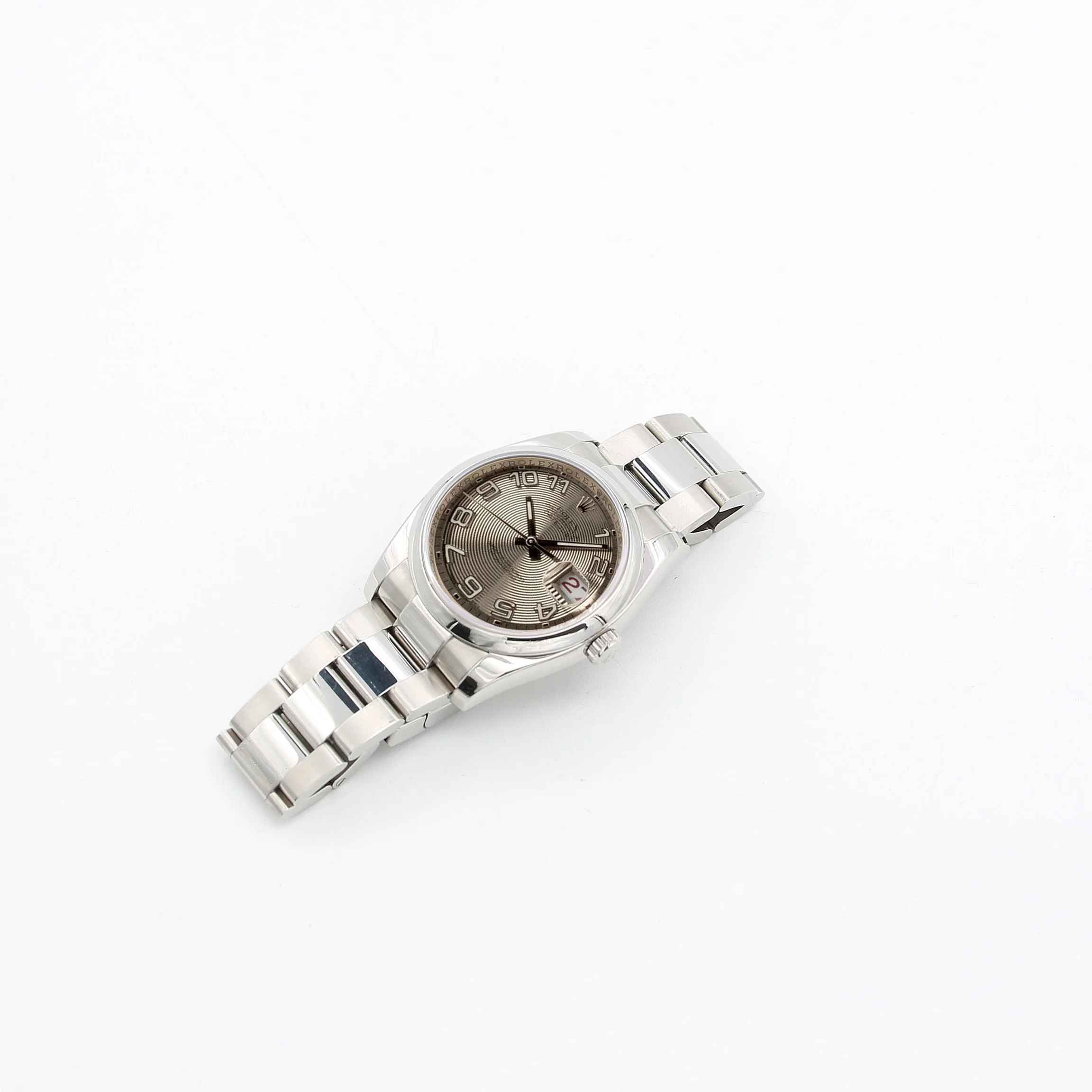 Rolex Datejust ref. 116200 Racing Concentric (Silver) Dial - Oyster Bracelet - Full Set - Image 3