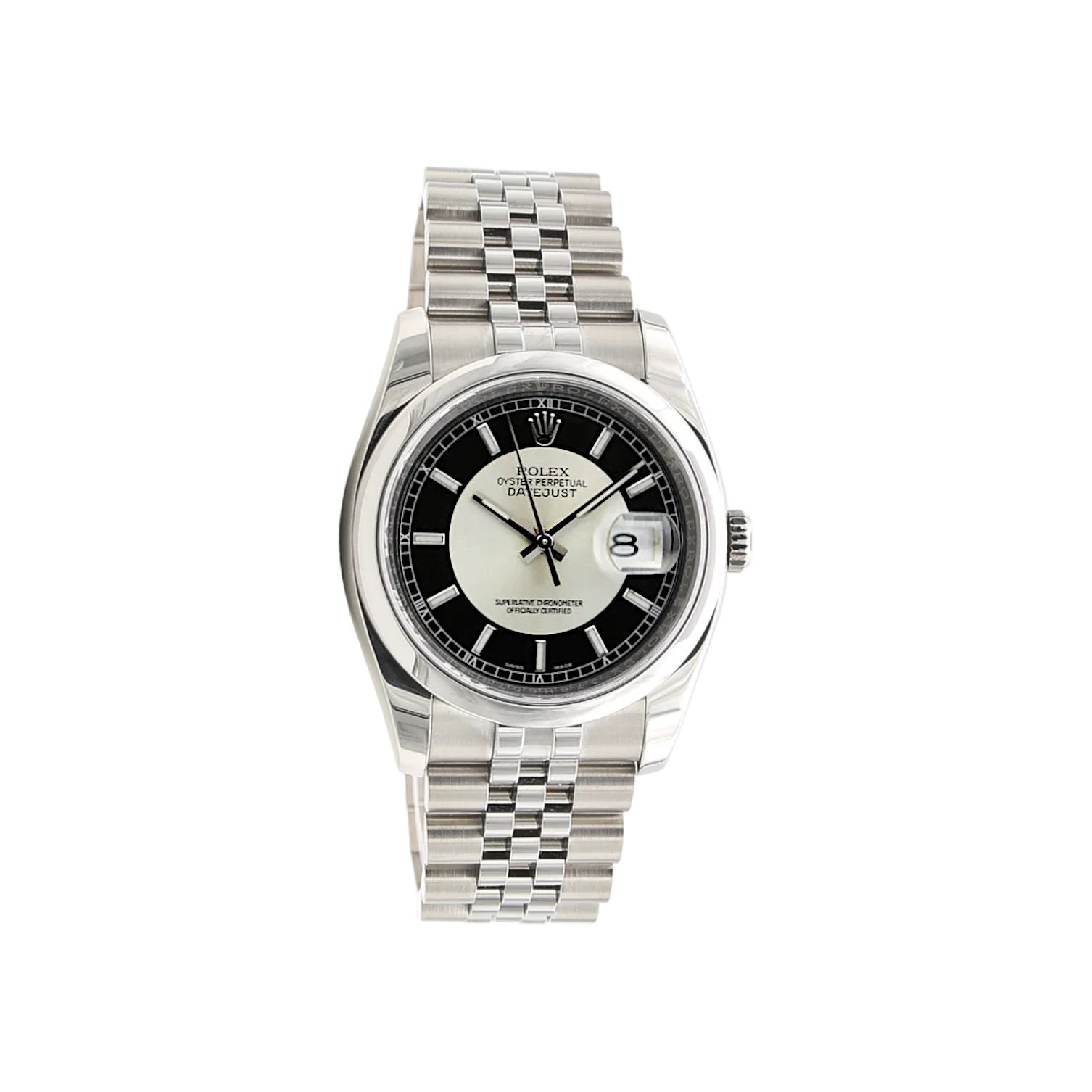 Rolex Datejust ref. 116200 Tuxedo Dial - Jubilee Bracelet - Full Set