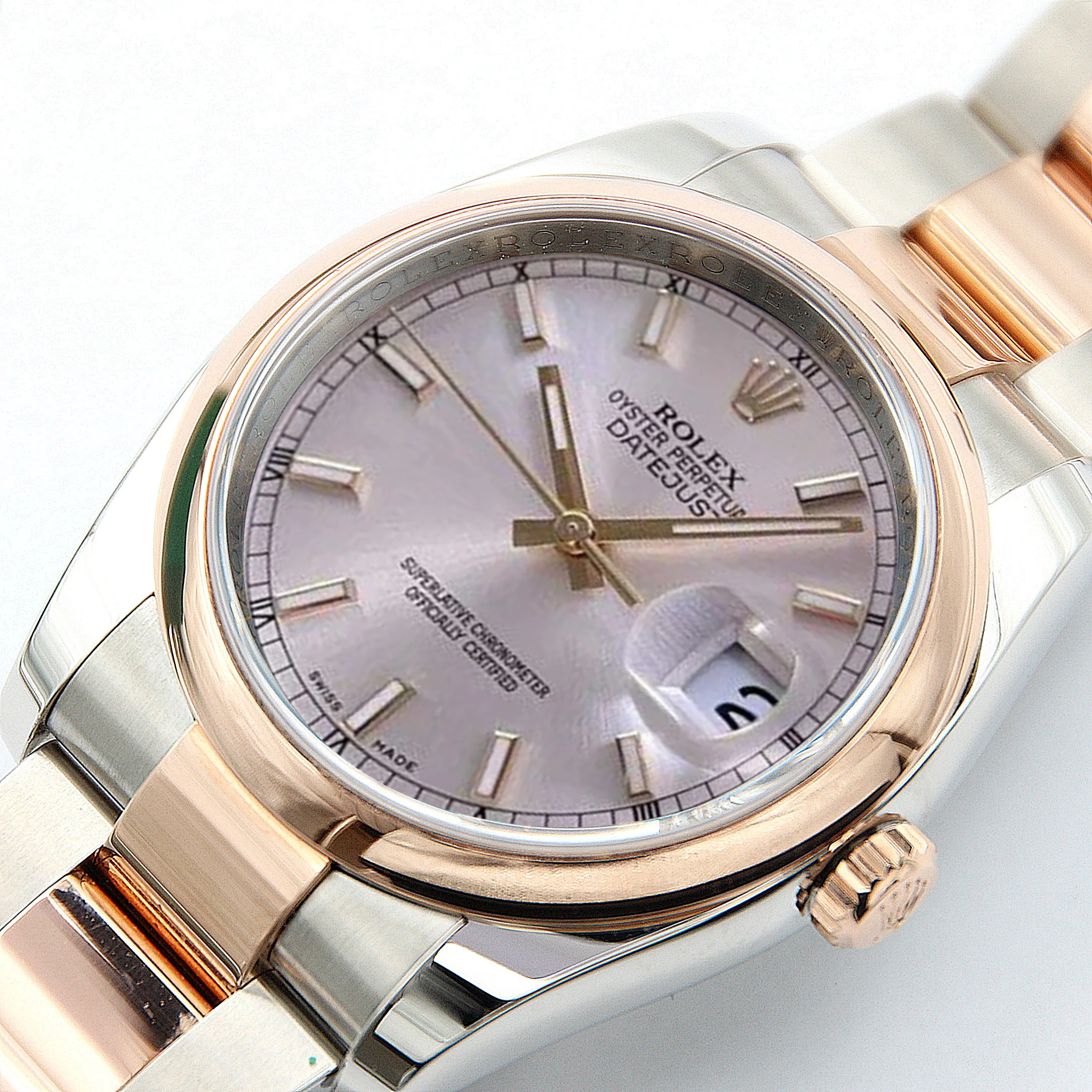 Rolex Datejust ref. 116201 Sundust Dial Oyster bracelet - Full Set - Image 2