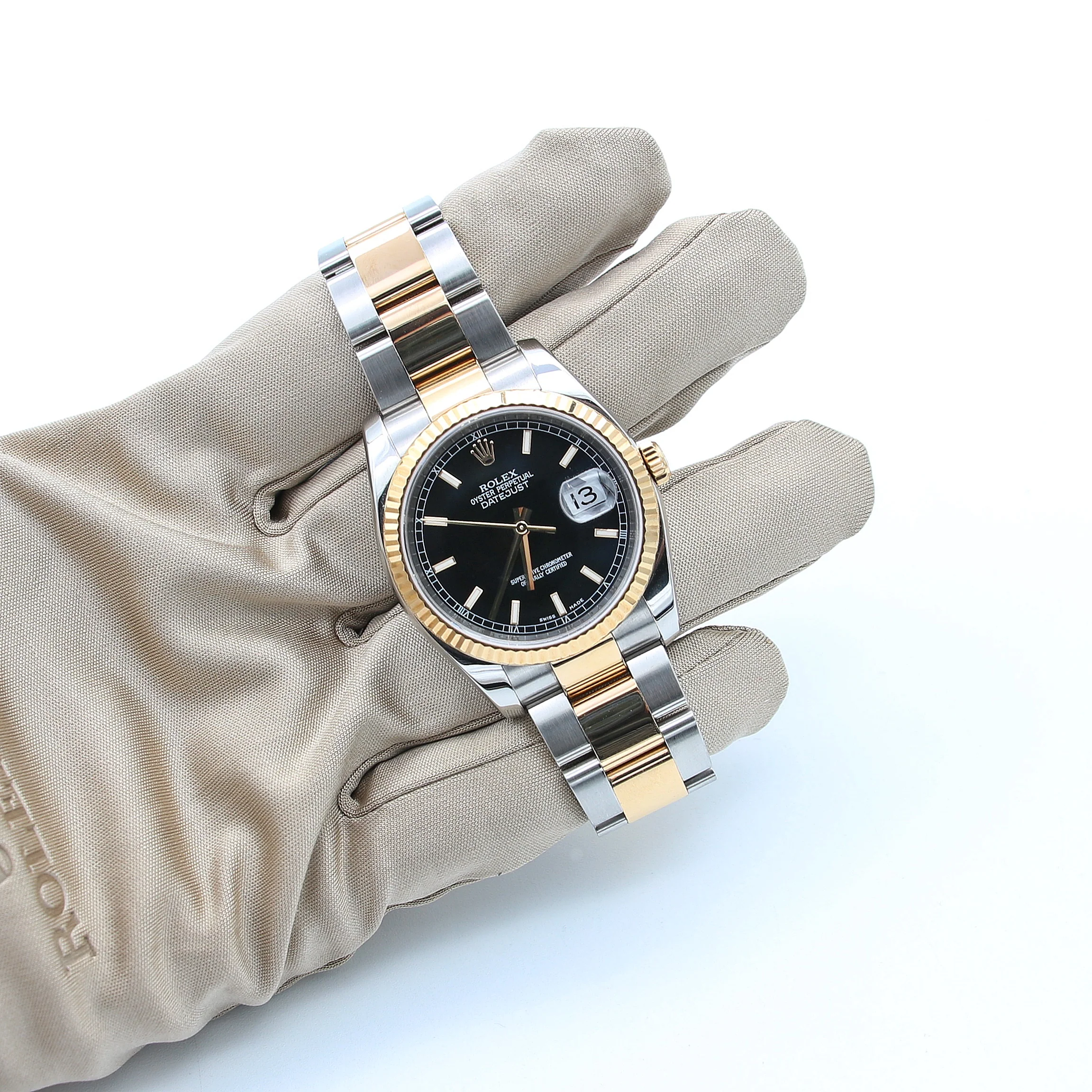 Rolex Datejust ref. 116233 Black Dial  - Oyster Bracelet - Full Set - Image 5