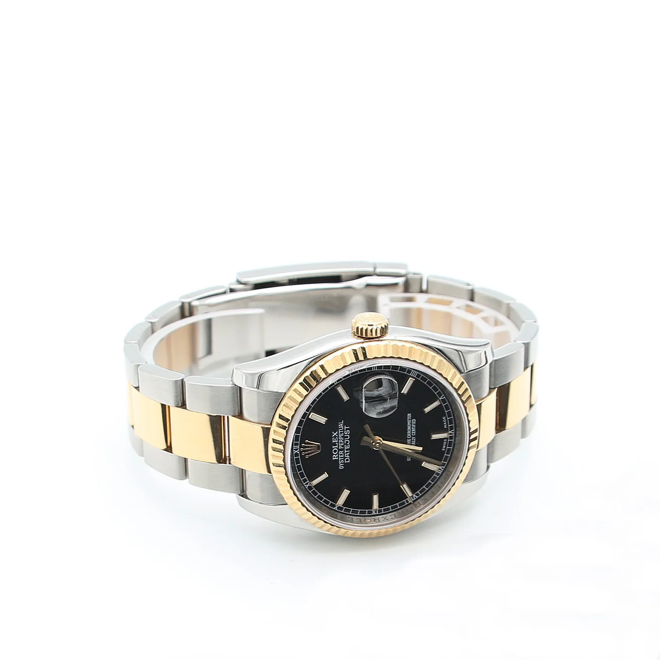 Rolex Datejust ref. 116233 Black Dial  - Oyster Bracelet - Full Set - Image 8