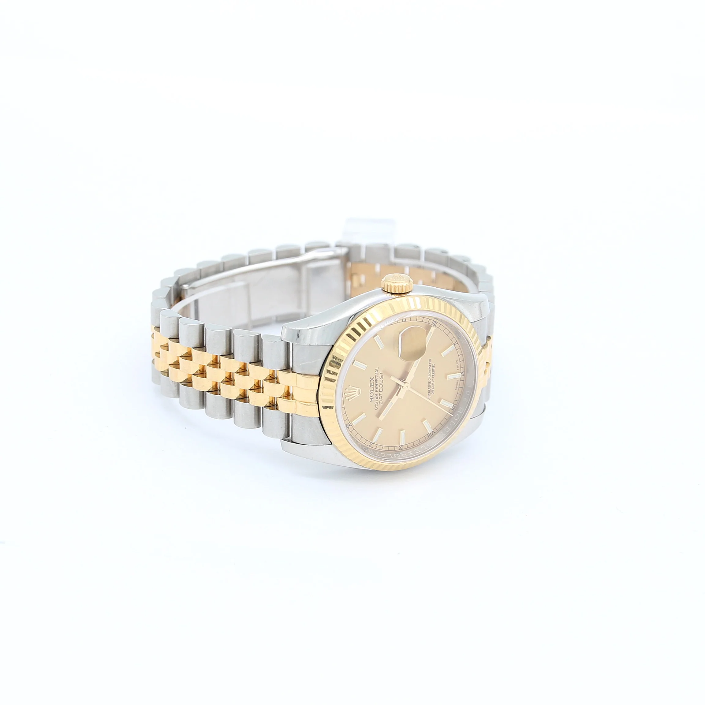Rolex Datejust ref. 116233 Champagne Dial - Jubilee Bracelet - Full Set - Image 5
