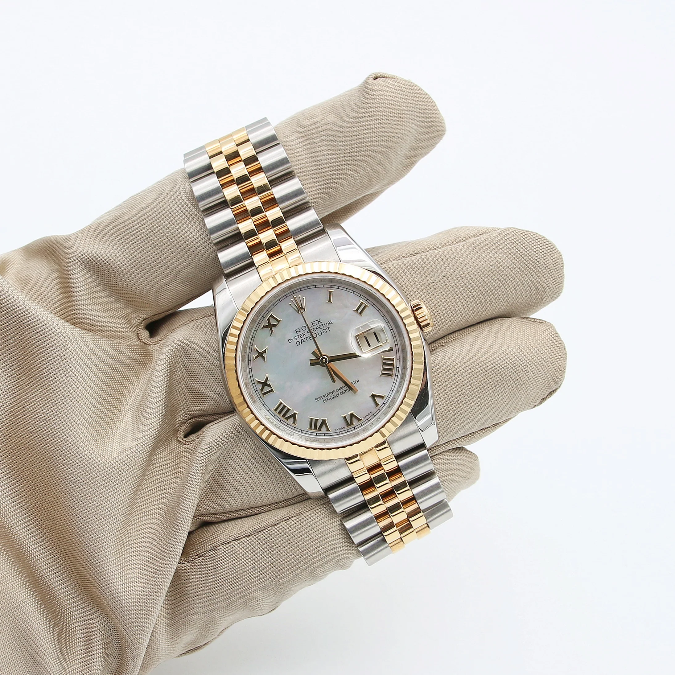Rolex Datejust ref. 116233 MOP Dial Jubilee bracelet Full set - Image 2