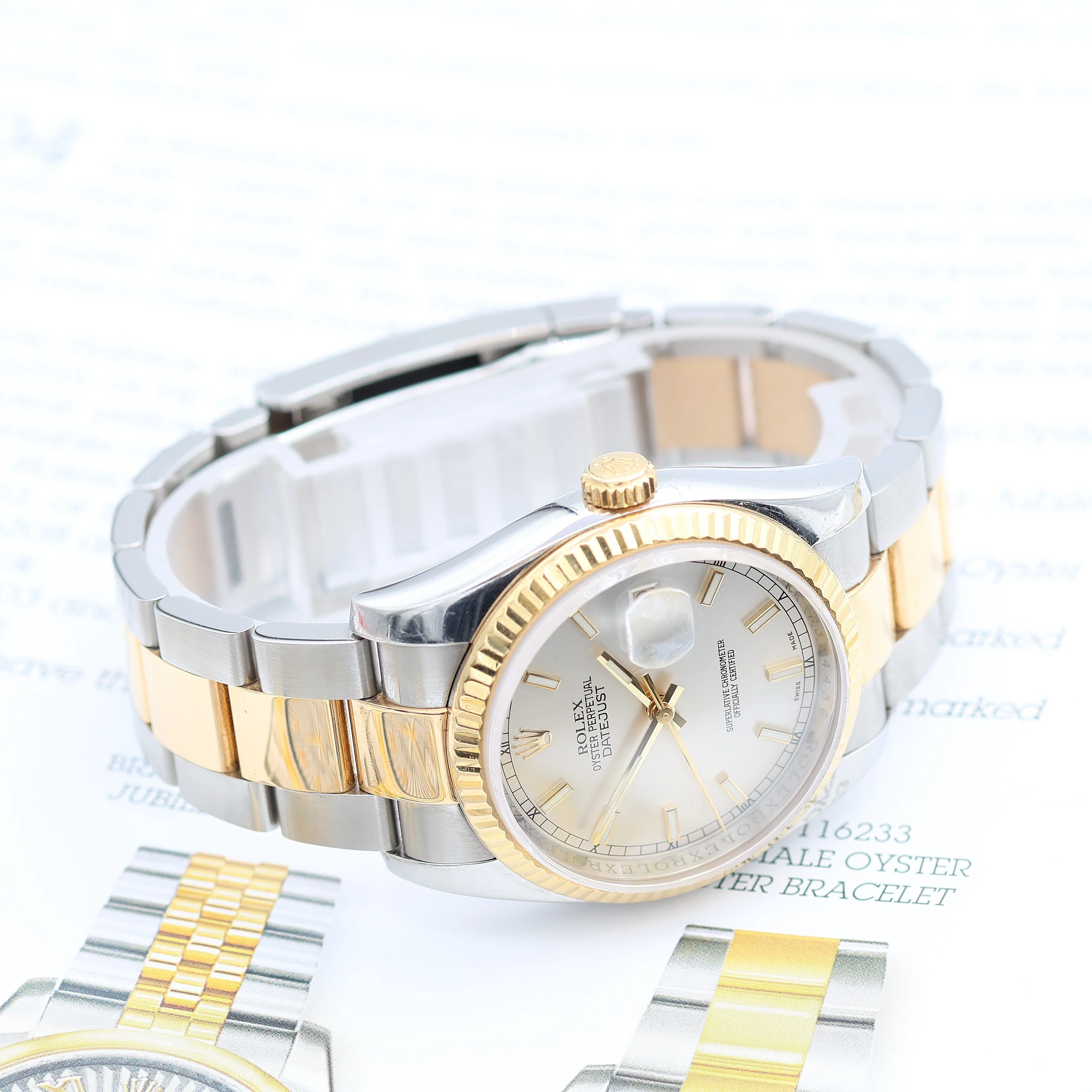 Rolex Datejust ref. 116233 Silver Dial - Oyster - Full Set - Image 7