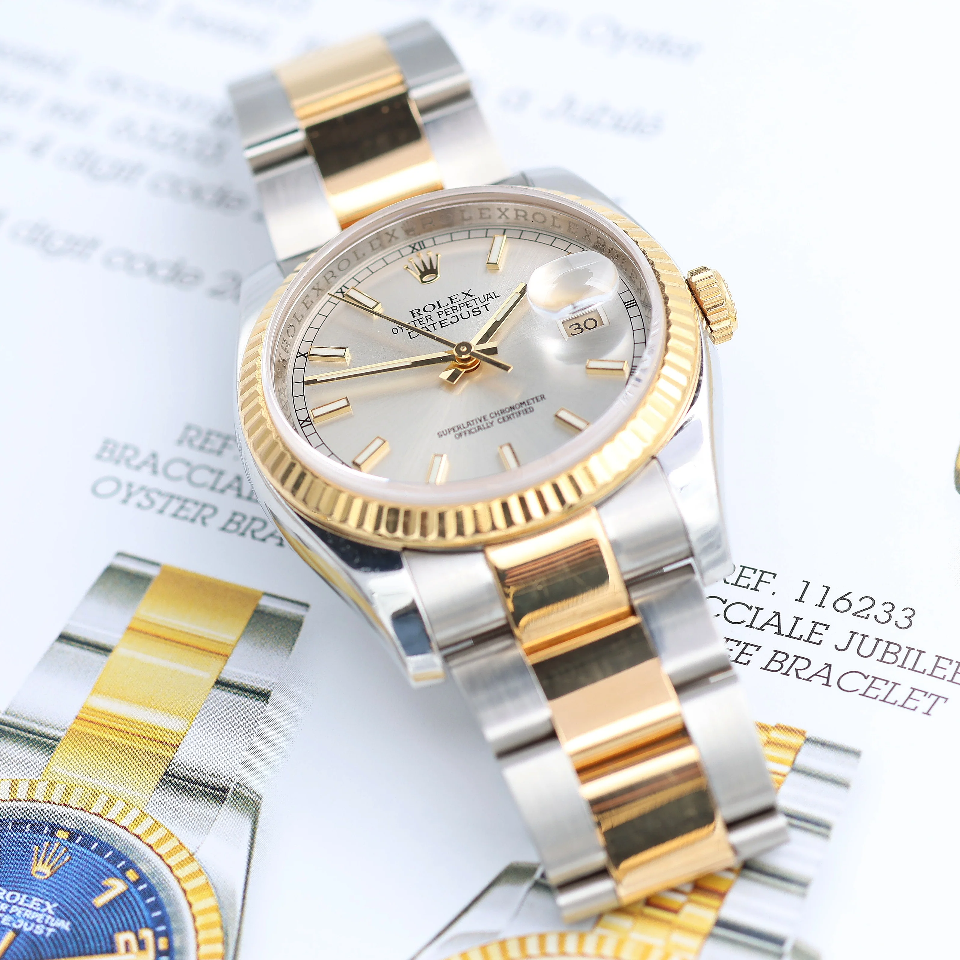 Rolex Datejust ref. 116233 Silver Dial - Oyster - Full Set - Image 9