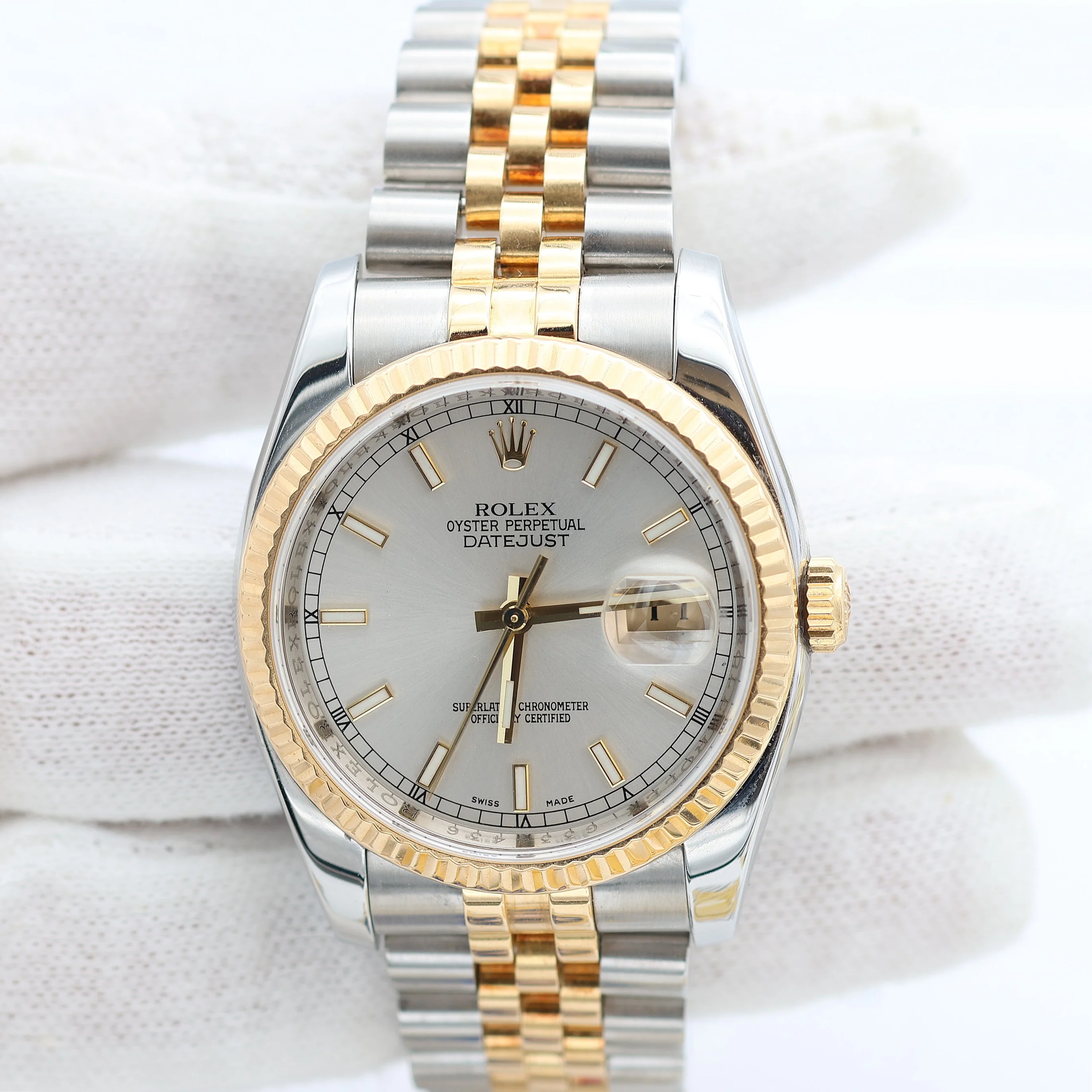 Rolex Datejust ref. 116233 Silver Dial - Jubilee - Full Set - Image 6