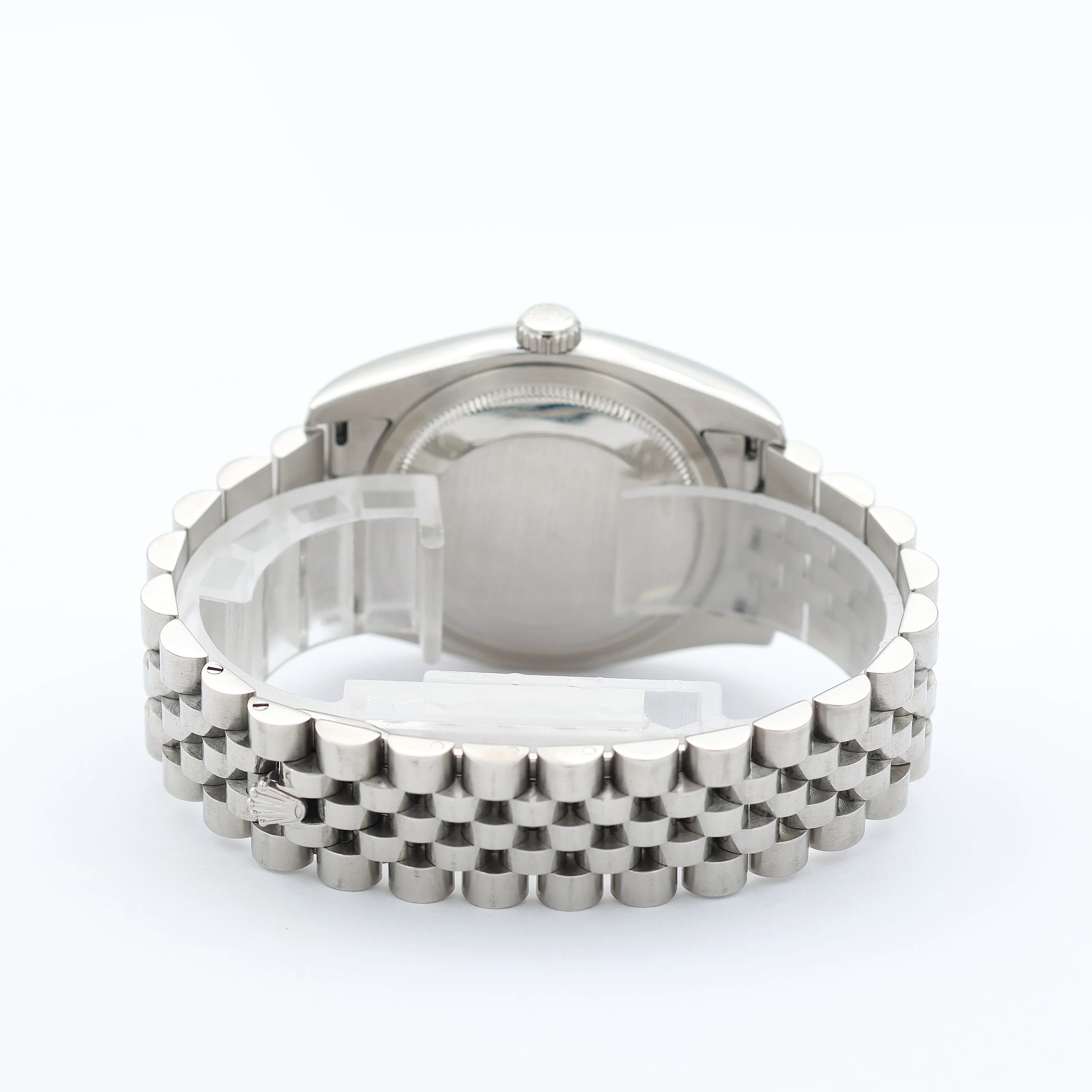 Rolex Datejust ref. 116234 Silver Computer Diamonds Dial - Jubilee Bracelet - Image 9