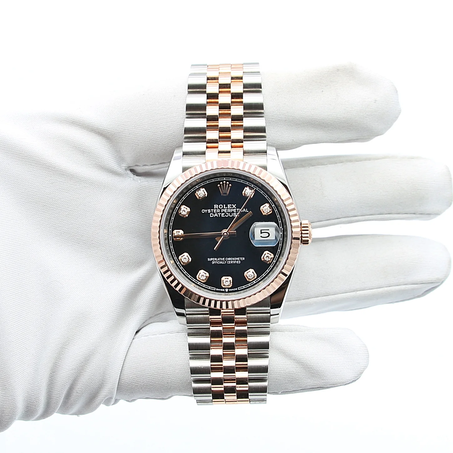 Rolex Datejust ref. 126231 - Black Diamonds Dial - Full Set - Image 14