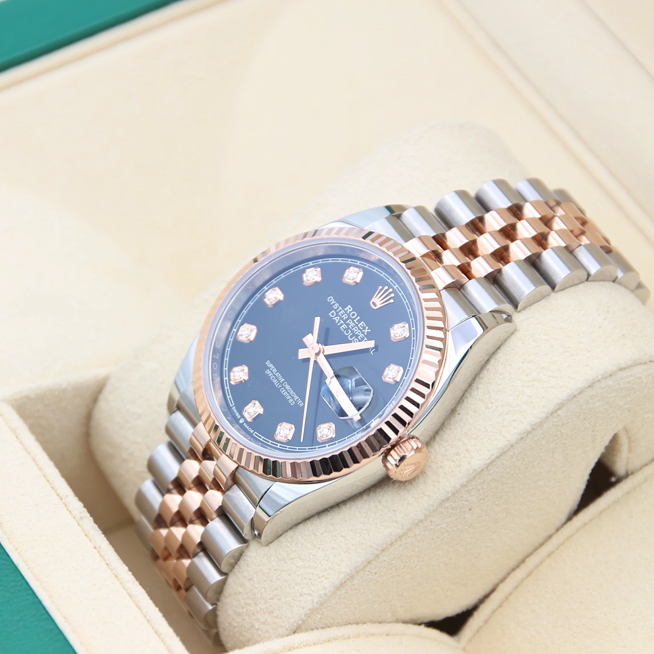 Rolex Datejust ref. 126231 - Black Diamonds Dial - Full Set - Image 2
