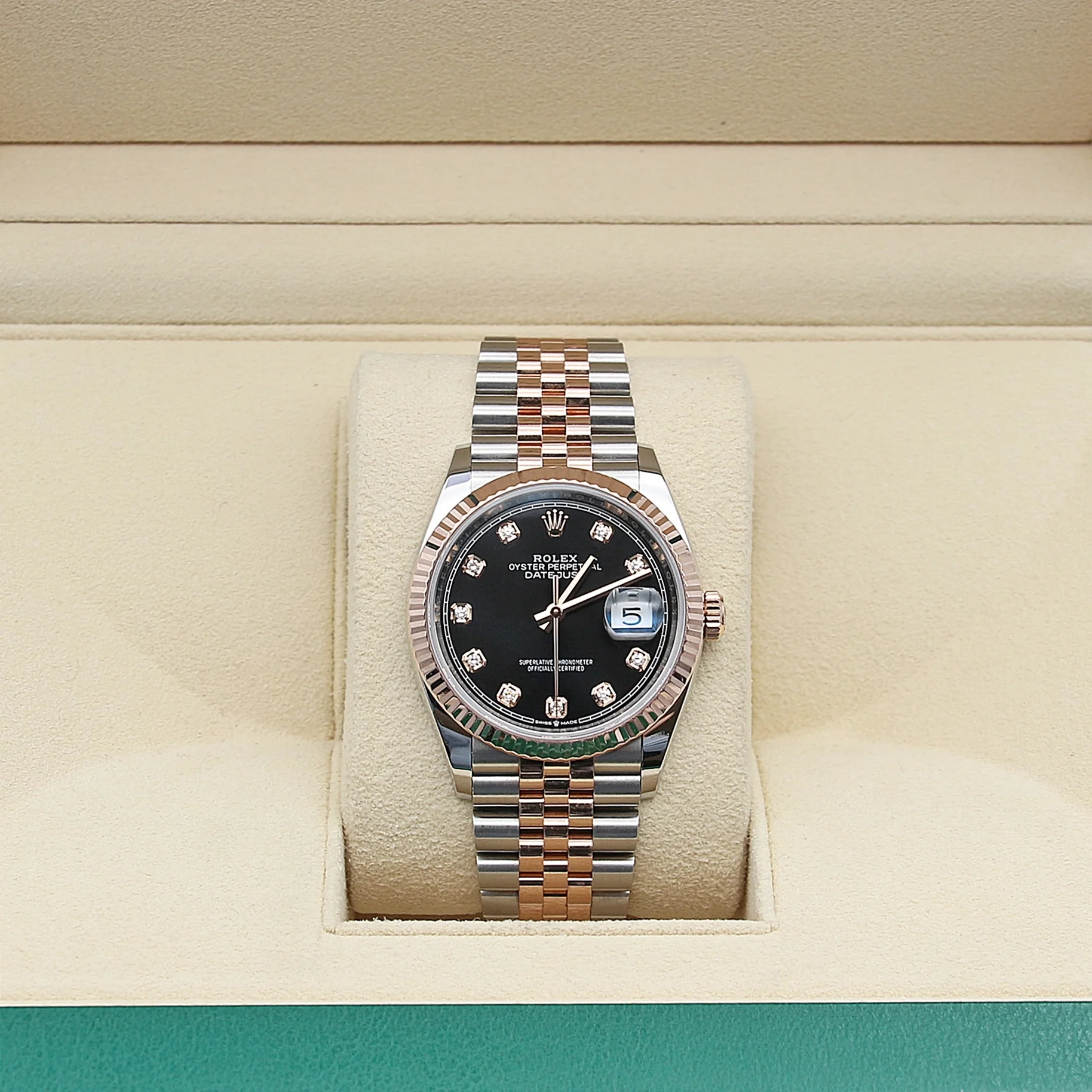 Rolex Datejust ref. 126231 - Black Diamonds Dial - Full Set - Image 4