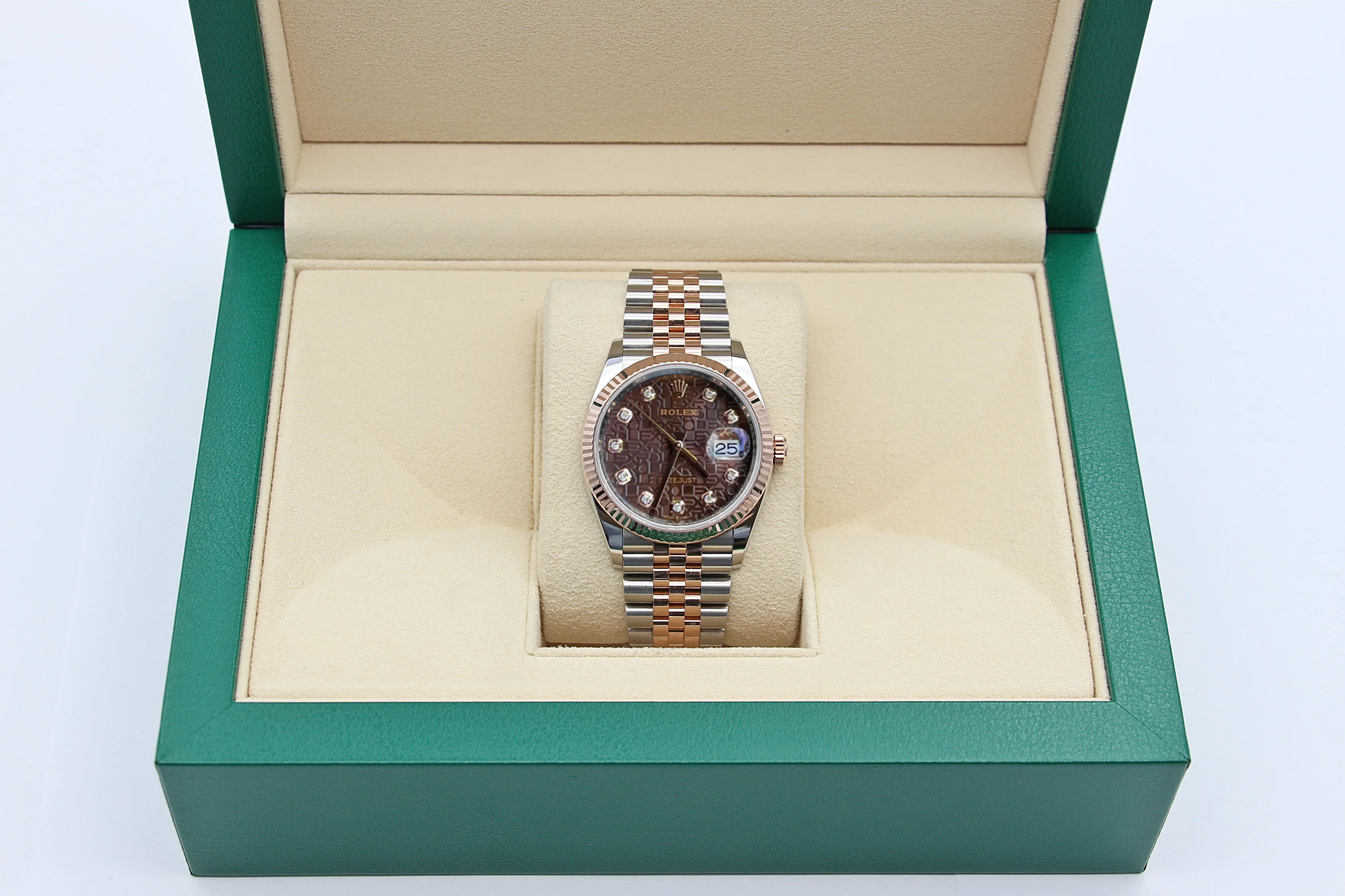 Rolex Datejust ref. 126231 - Chocolate Dial - Full Set - Image 2