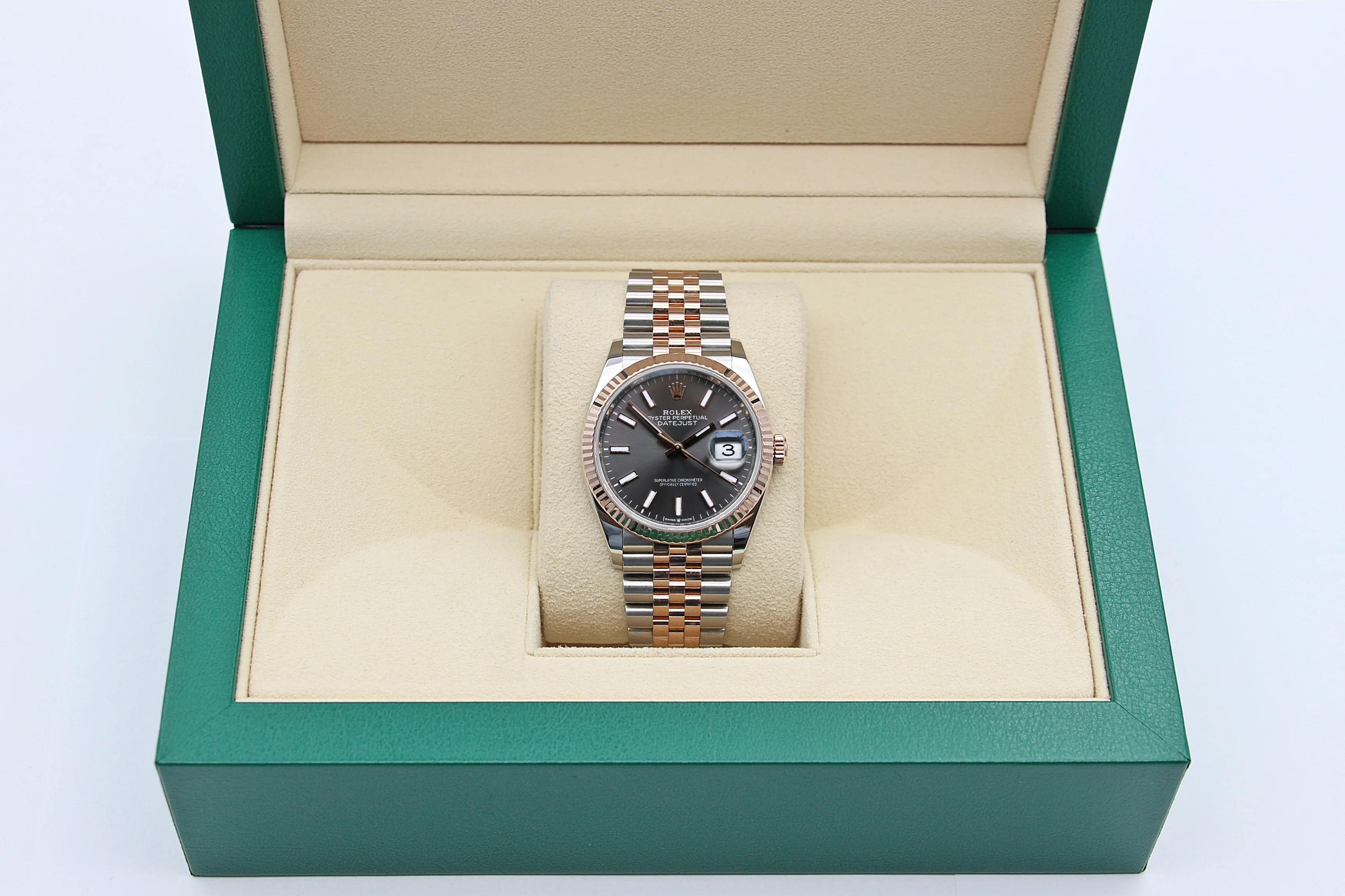 Rolex Datejust ref. 126231 - Grey Rhodium Dial - Full Set - Image 2