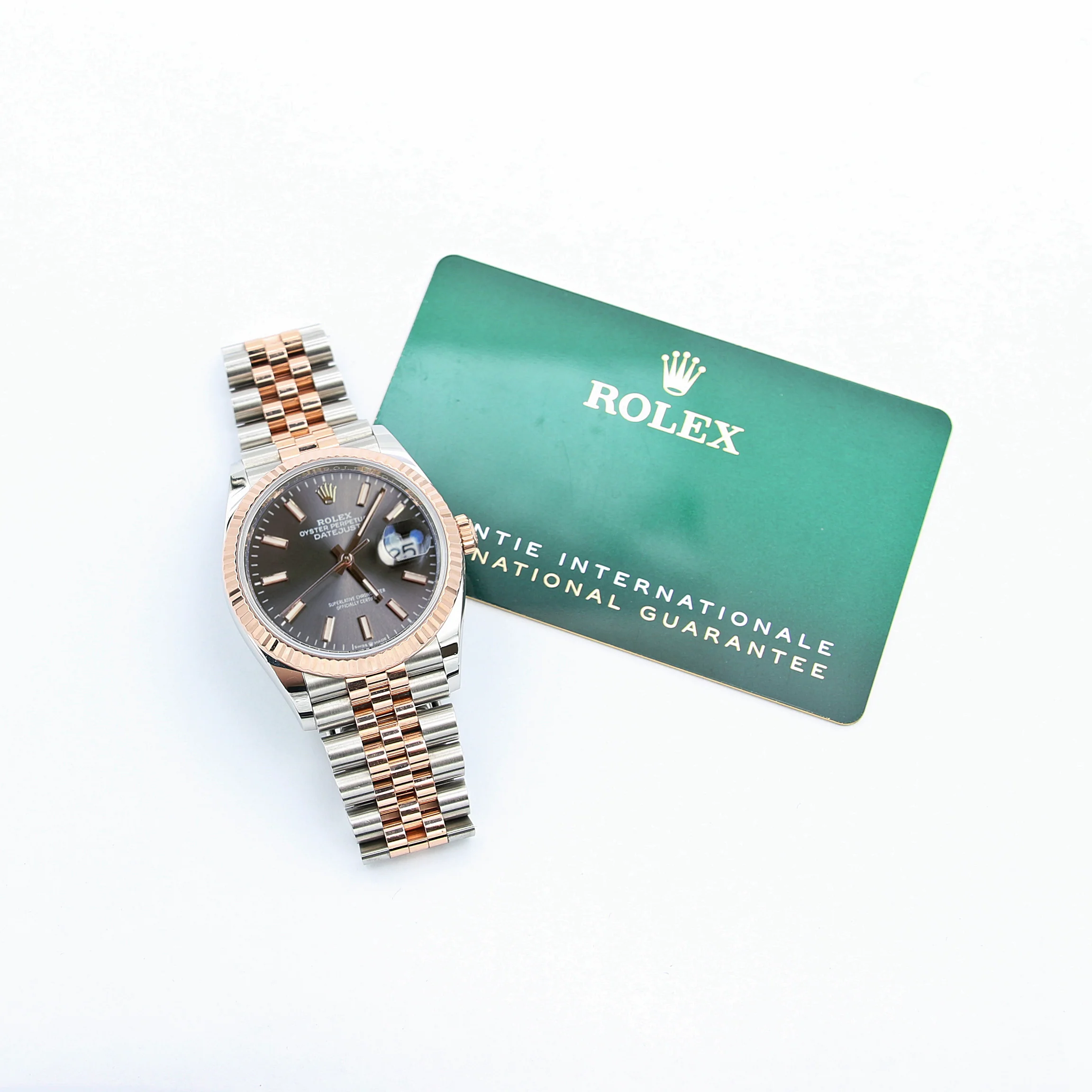 Rolex Datejust ref. 126231 - Grey Rhodium Dial - Full Set - Image 4