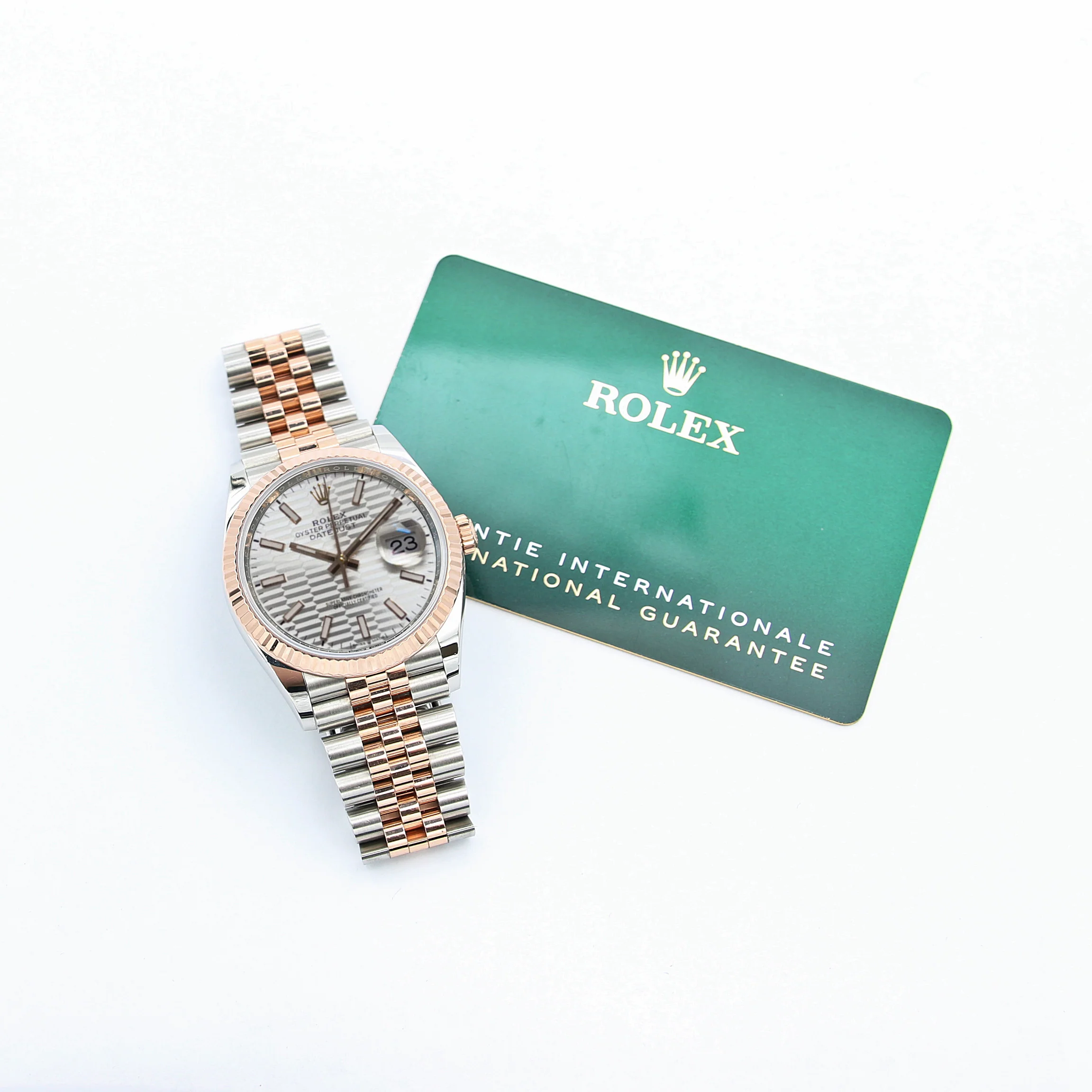 Rolex Datejust ref. 126231 - Silver Motif Dial - Full Set - Image 4