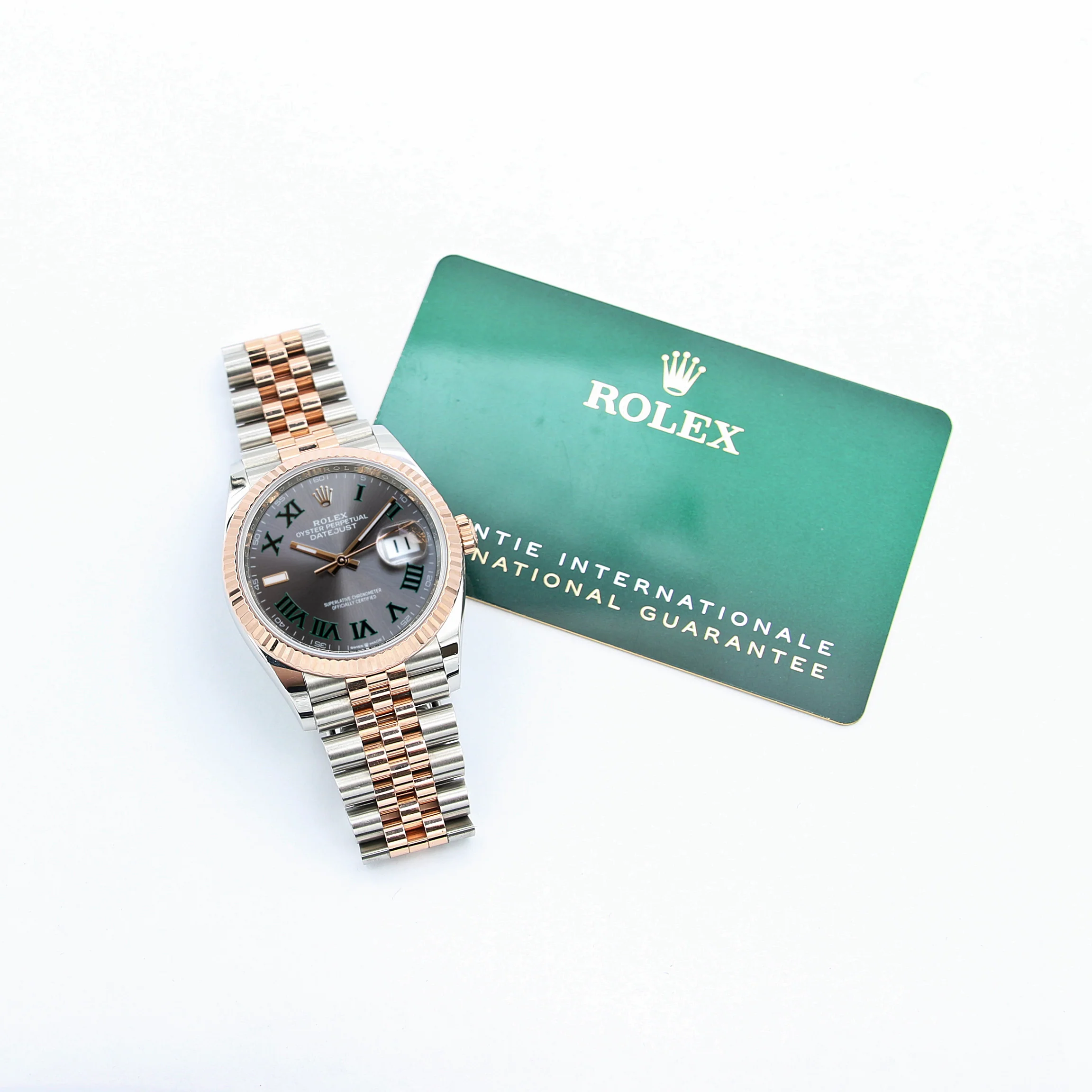 Rolex Datejust ref. 126231 - Wimbledon Dial - Full Set - Image 4