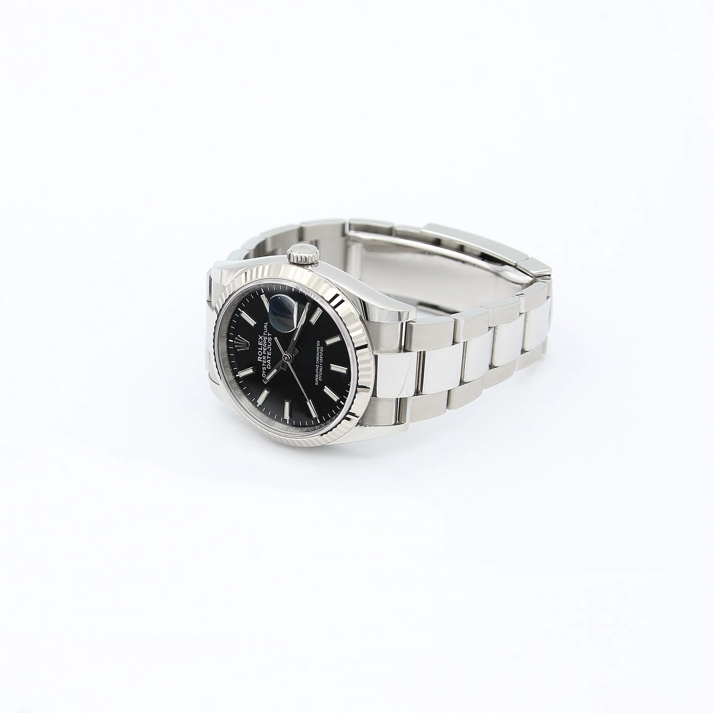 Rolex Datejust ref. 126234 Black Dial Oyster bracelet - Full Set - Image 5