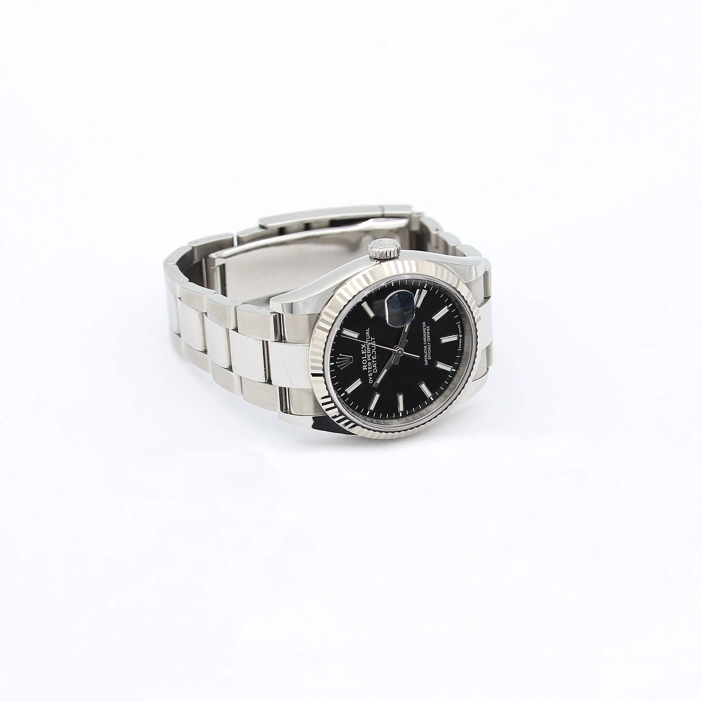 Rolex Datejust ref. 126234 Black Dial Oyster bracelet - Full Set - Image 6