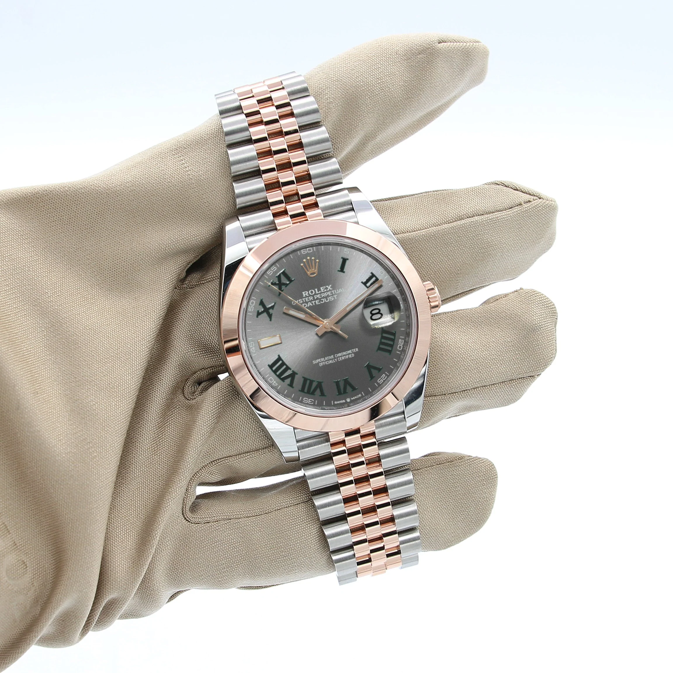 Rolex Datejust ref. 126301 Wimbledon Dial Jubilee bracelet - Full Set - Image 3