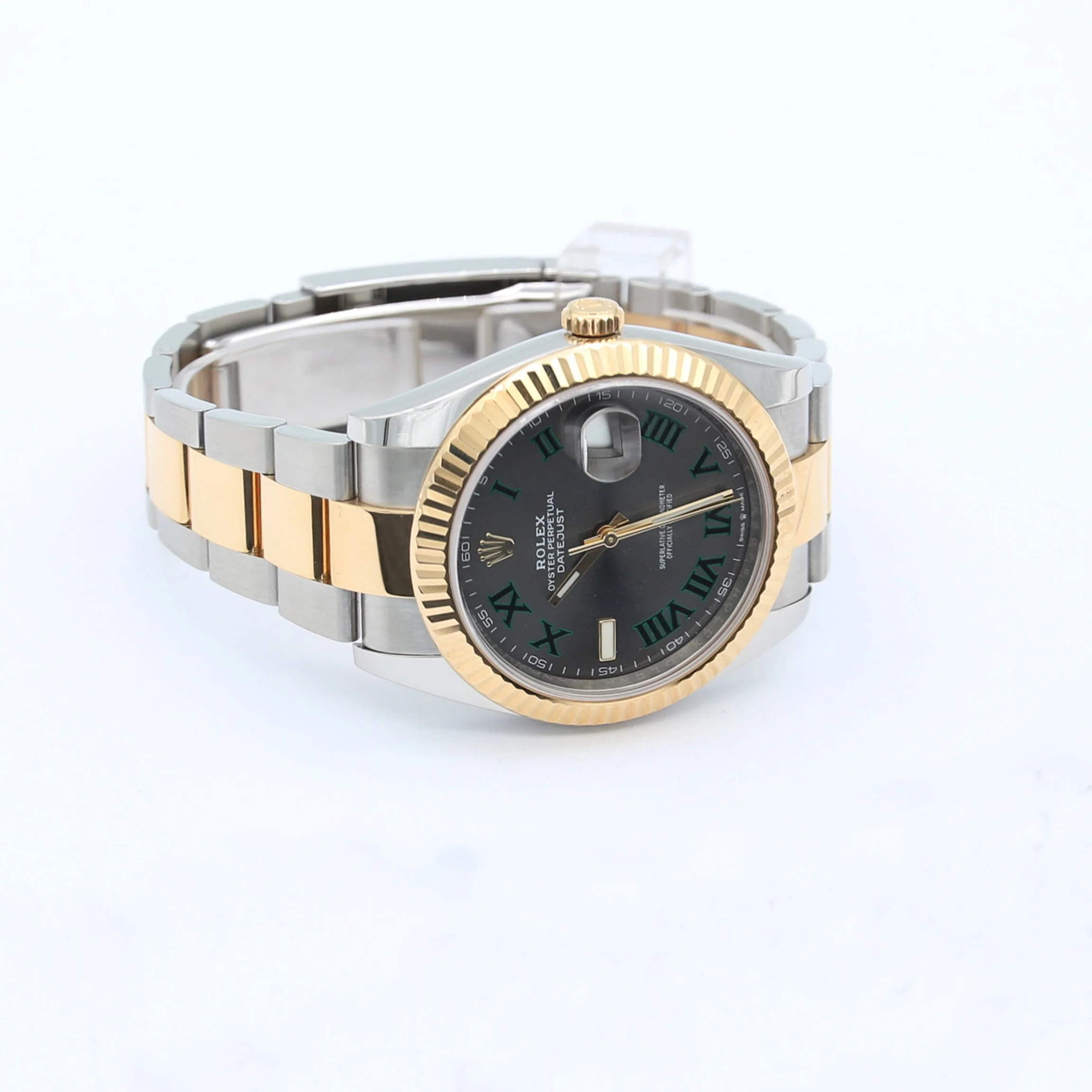 Rolex Datejust ref. 126333 Wimbledon Dial Oyster bracelet - Full Set - Image 7