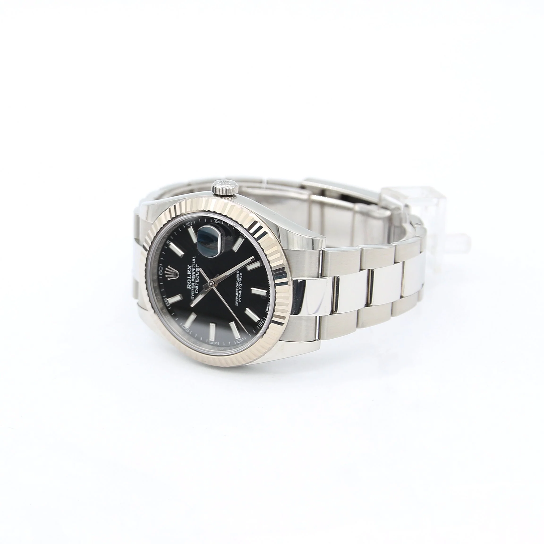 Rolex Datejust ref. 126334 Black Dial Oyster bracelet - Full Set - Image 5