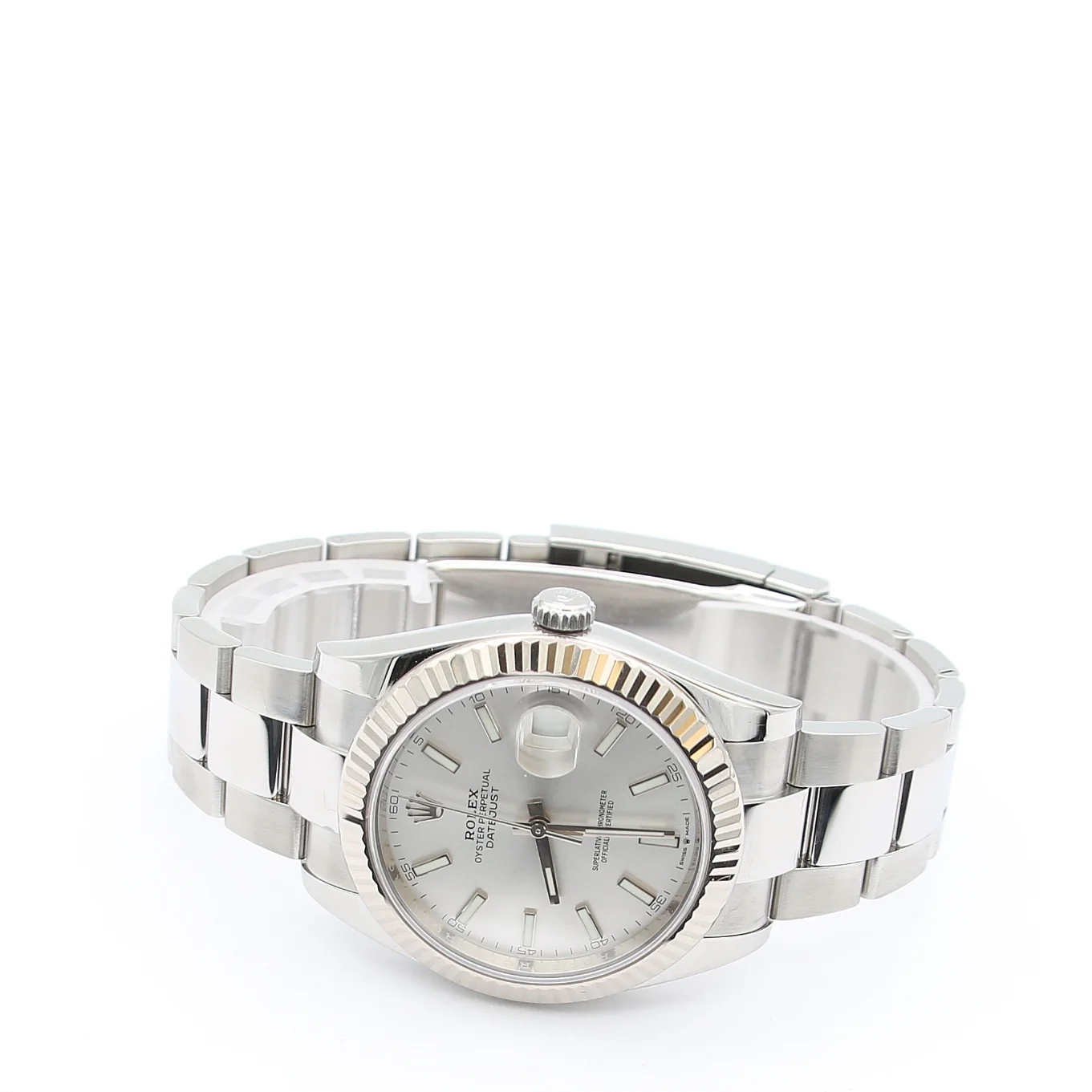 Rolex Datejust ref. 126334 Silver Dial Oyster bracelet - Full Set - Image 7