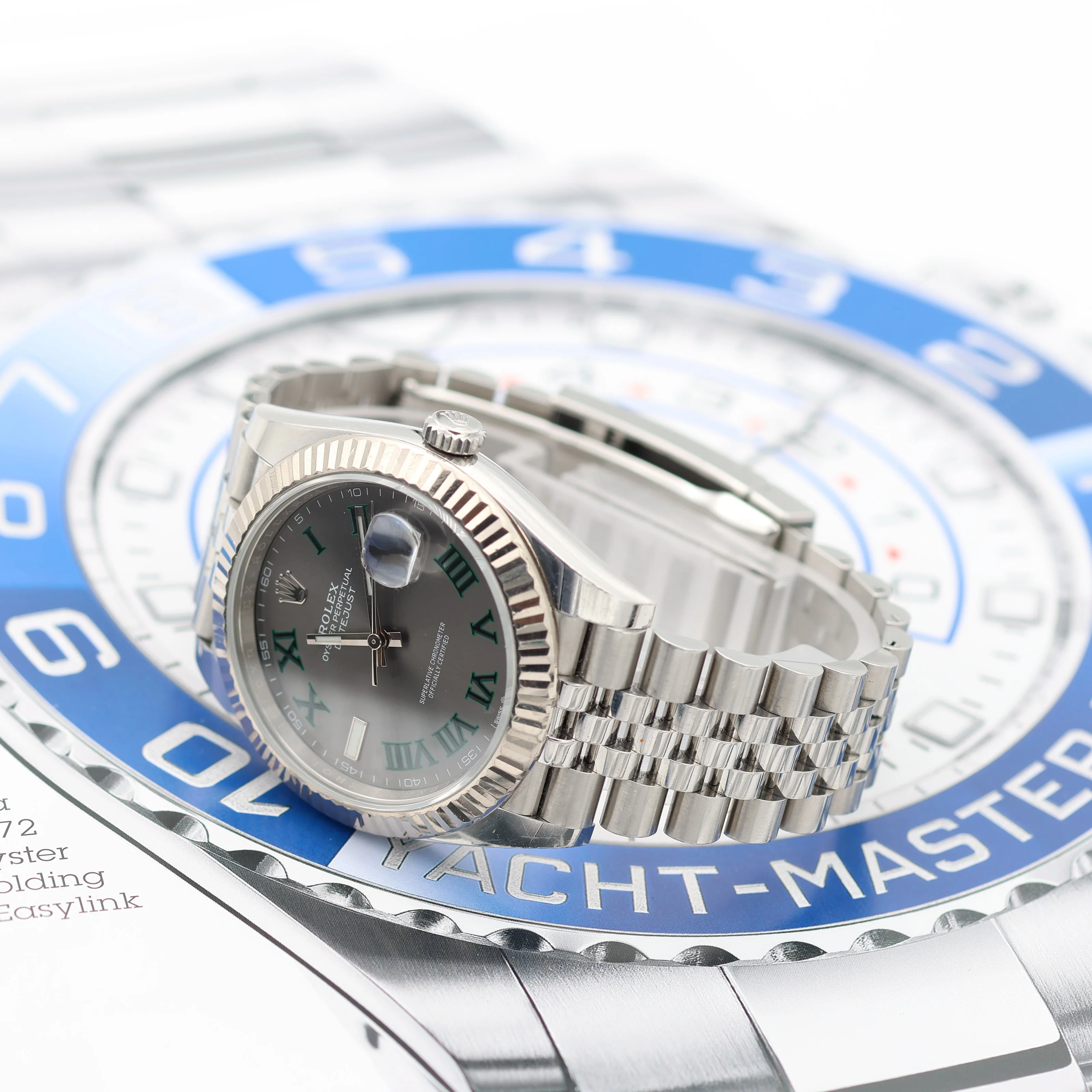 Rolex Datejust ref. 126334 Wimbledon Dial Jubilee bracelet - Full Set - Image 8